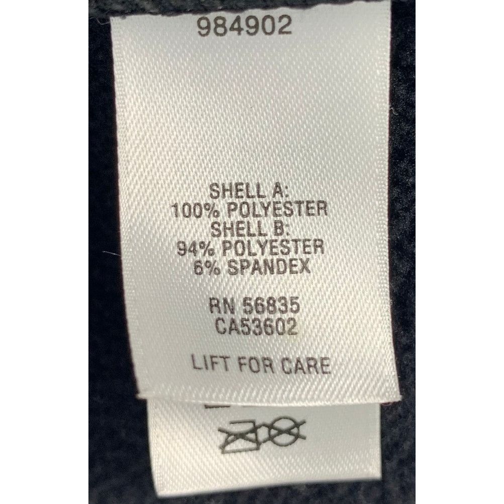 Cabelas Cabela's Polartec Fleece Vest Men's 2XLT Black Gray Full Zip Size US XXL / EU 58 / 5 - 7 Thumbnail