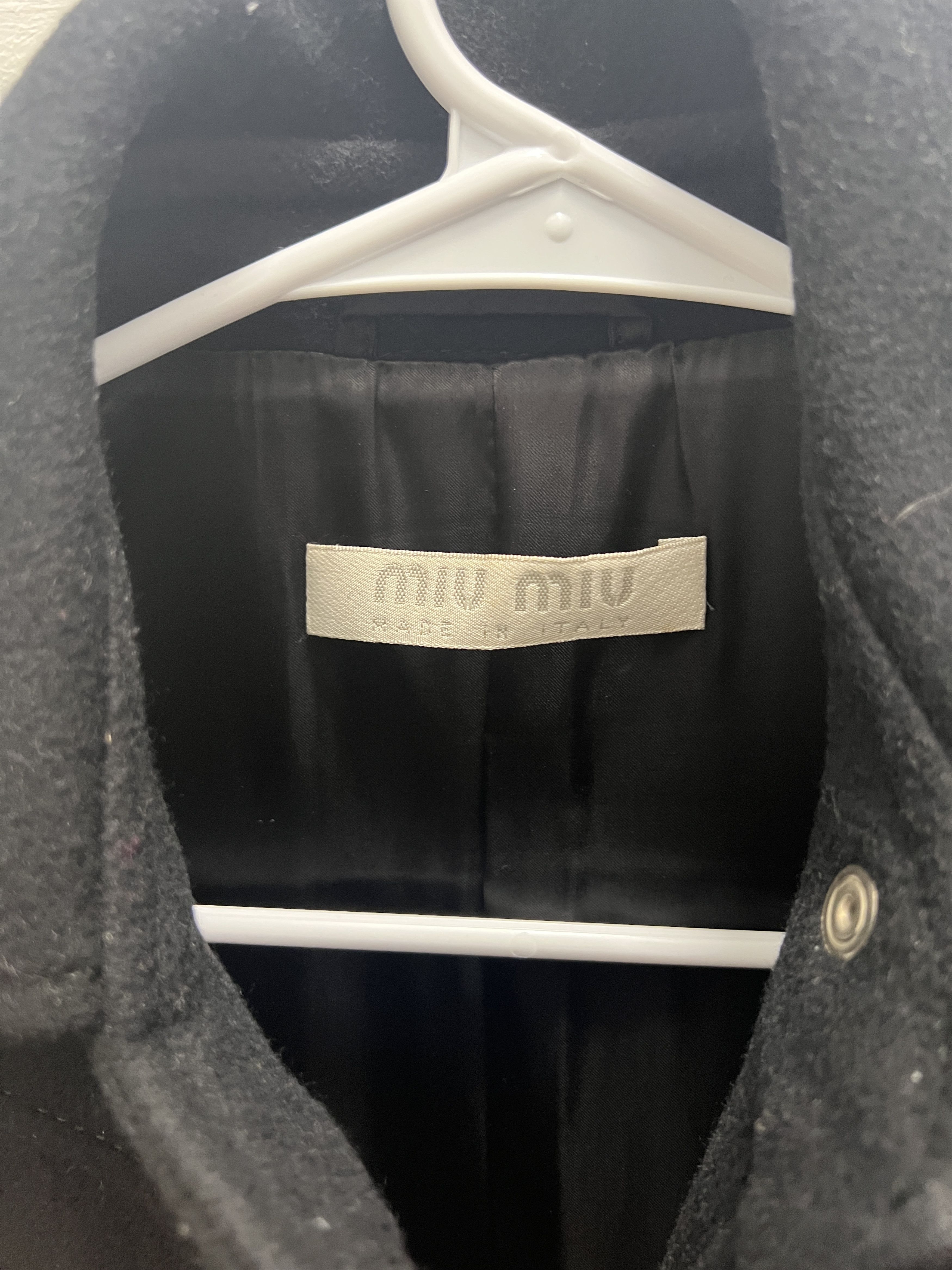 Miu Miu Miu Miu Wool-Blend Coat Size XS / US 0-2 / IT 36-38 - 3 Thumbnail