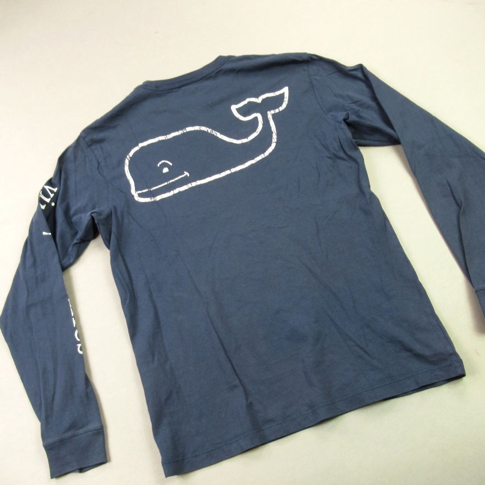 Vineyard Vines Vineyard Vines shirt Womens XS Long Sleeve Crew Neck Lightweight Pocket Casual Logo Breathable All Seasons Regular Cotton Blue Men/Women? Size XS / US 0-2 / IT 36-38 - 6 Thumbnail