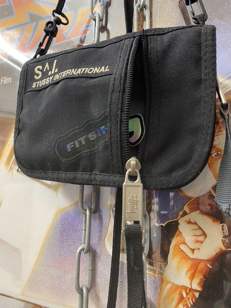 Stussy Y2K SI Stussy International Strapped Wallet Pouch Bag Size ONE SIZE - 3 Thumbnail