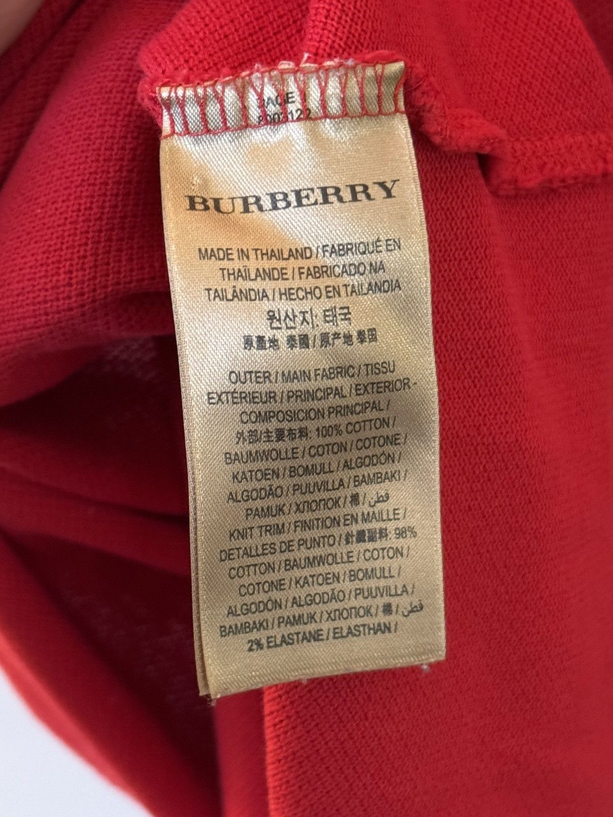 Burberry Burberry Polo Size US XXL / EU 58 / 5 - 12 Thumbnail