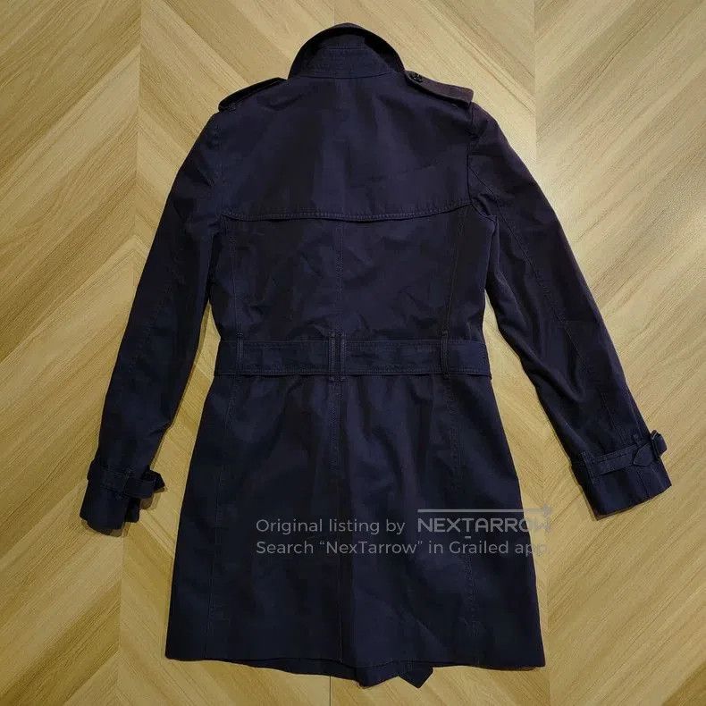 Burberry Burberry Purple Trench Coat UK6. Size US M / EU 48-50 / 2 - 2 Thumbnail