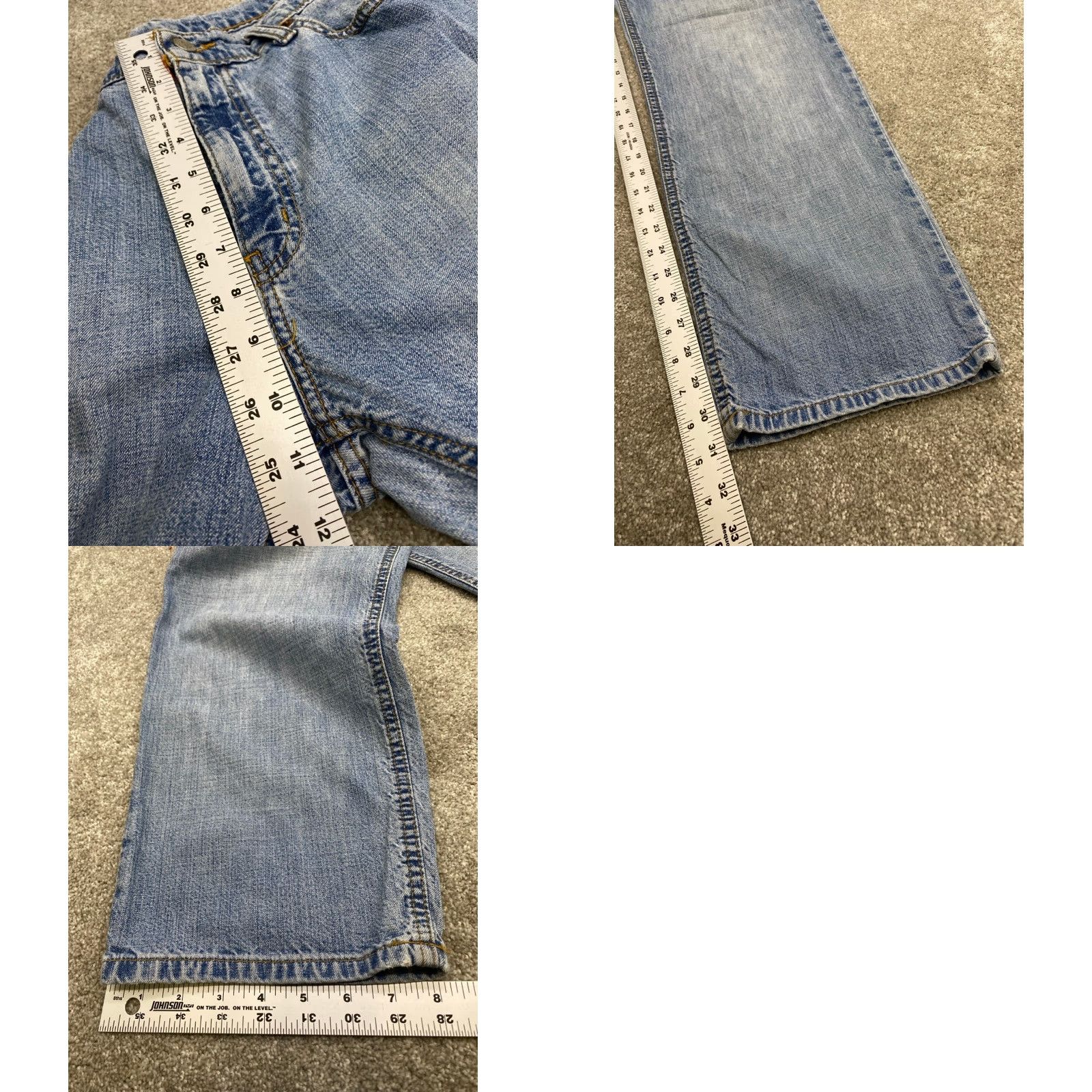 Ralph Lauren Polo Jeans by Ralph Lauren Jeans Womens 12x31 Blue Denim Cotton 5292 34x31 Blue Women Jeans 90s Style Straight Womens Size 24" / US 00 / IT 34 - 9 Thumbnail