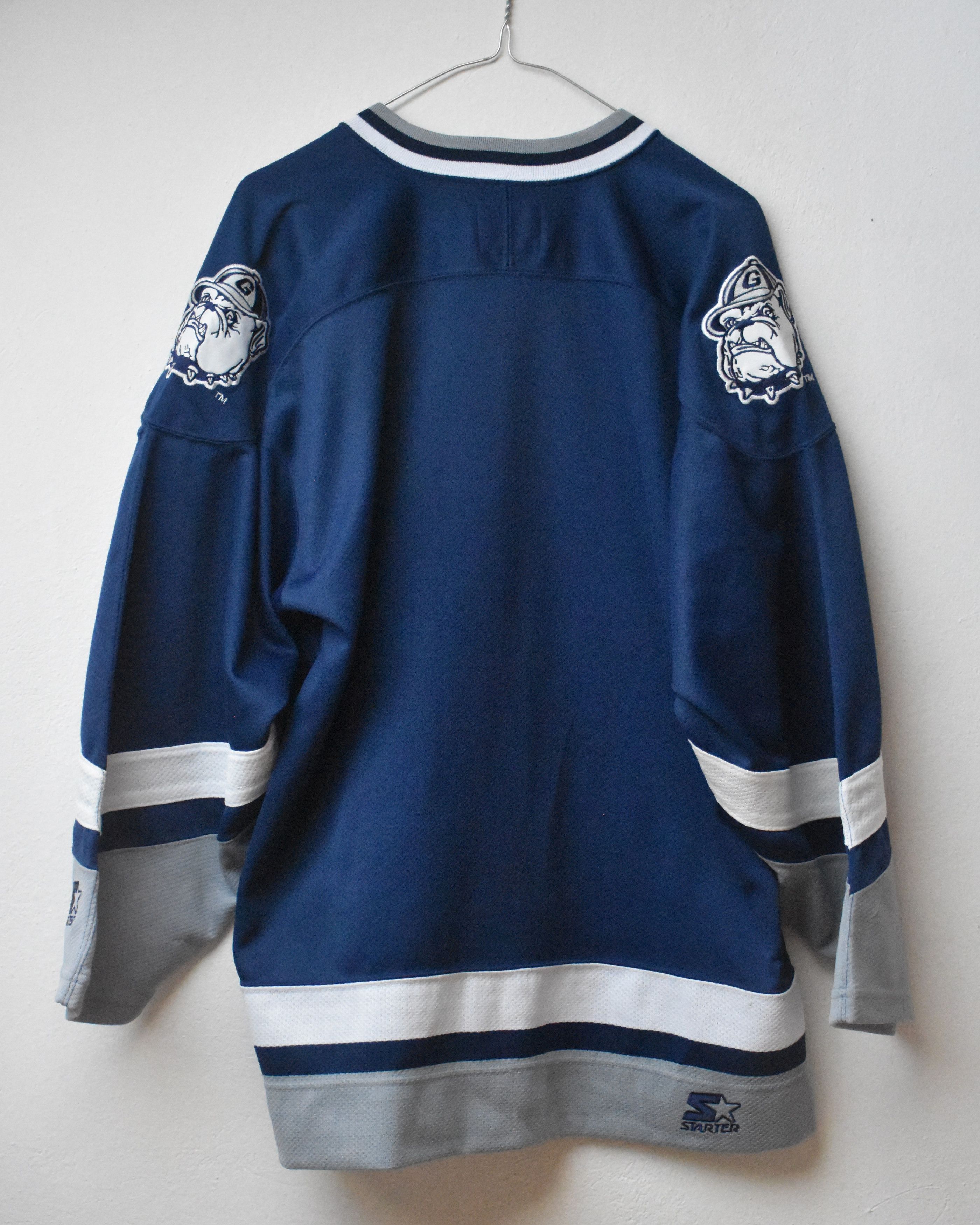 NBA × Starter × Vintage 90s vintage Georgetown Hoyas dog summer jersey tee t-shirt Size US XL / EU 56 / 4 - 2 Thumbnail