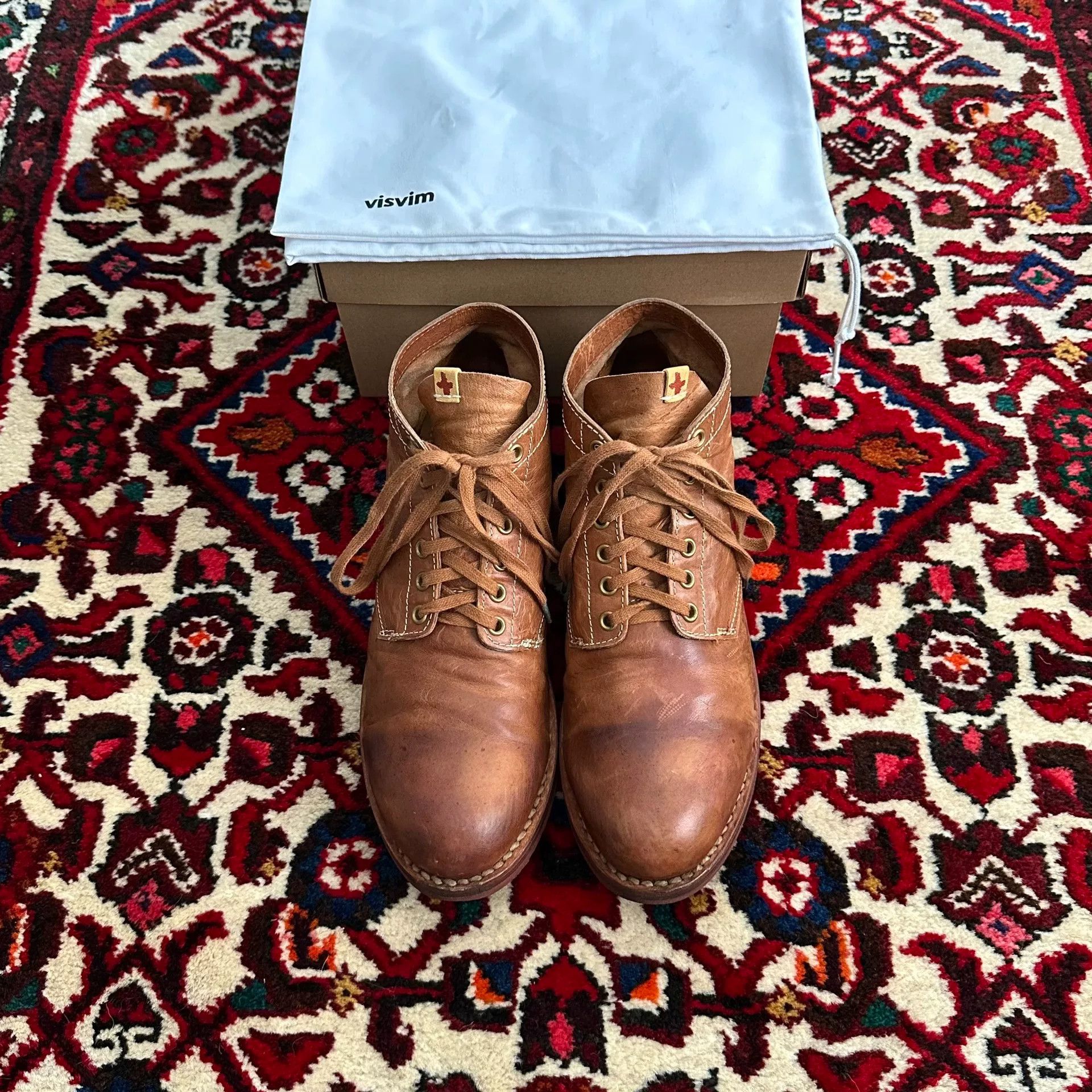 Visvim visvim brigadier boots in mid brown Size US 10 / EU 43 - 1 Thumbnail