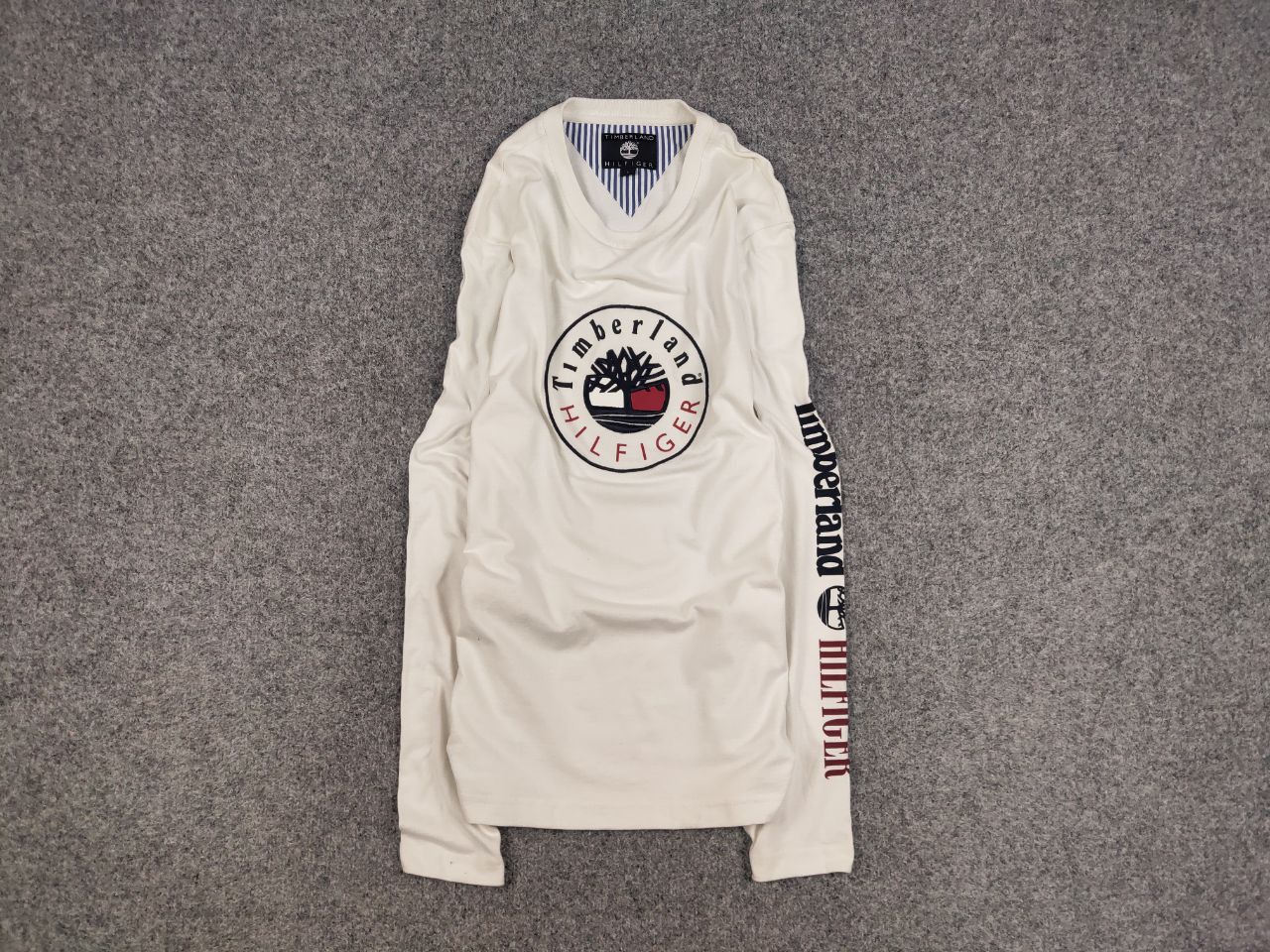 Timberland Timberland x Tommy Hilfiger White Logo long sleeve Top Size US L / EU 52-54 / 3 - 1 Thumbnail