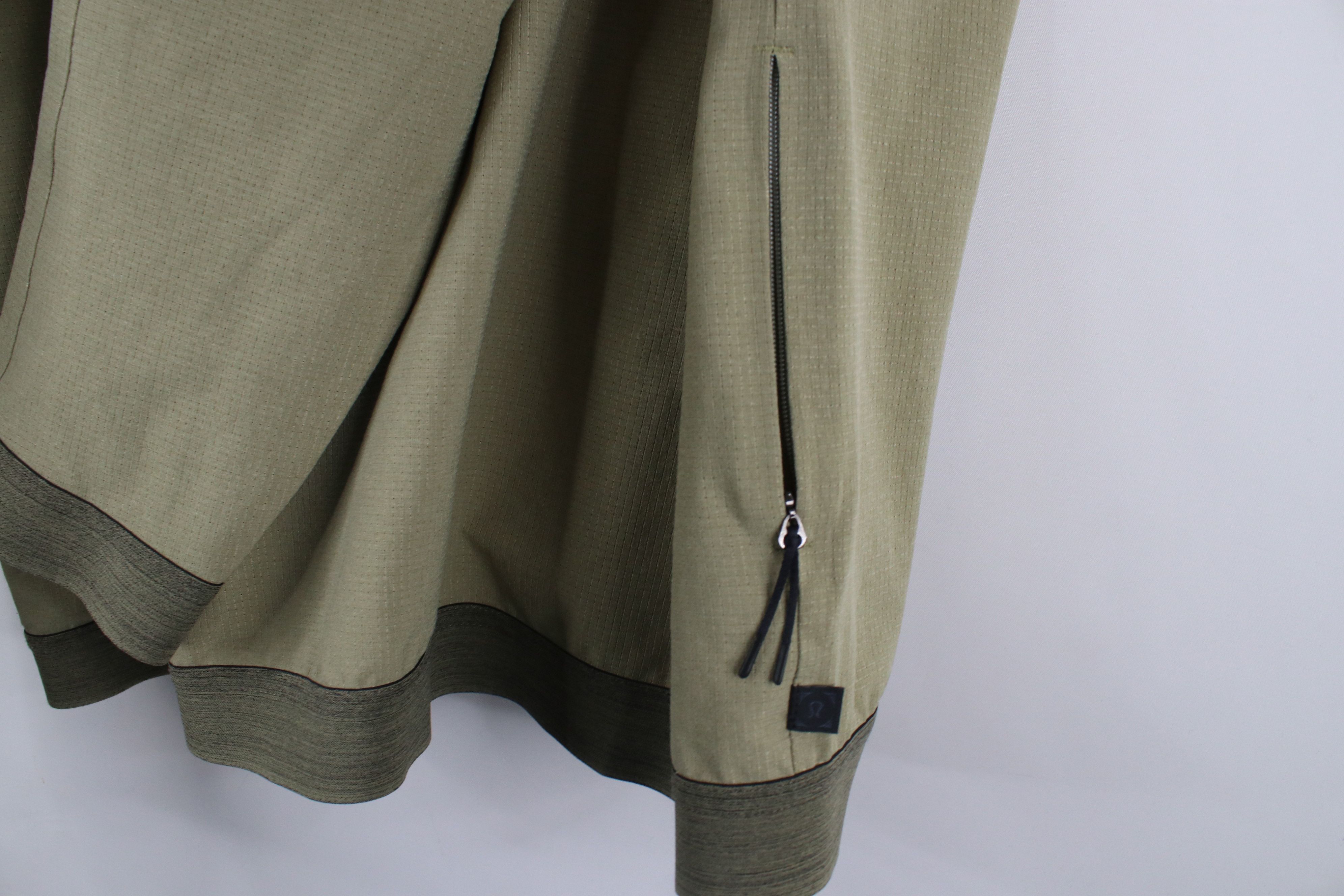 Lululemon × Vintage Lululemon Lab Running Yoga Eurus Pullover Hoodie Light Green Size US L / EU 52-54 / 3 - 6 Thumbnail