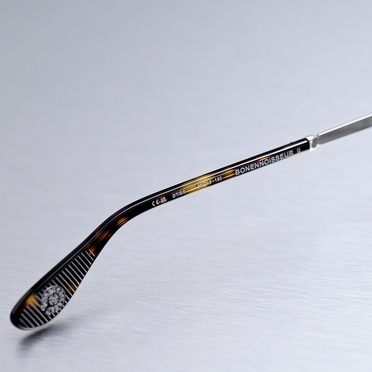 Chrome Hearts CHROME HEARTS BONENNOISSEUR II DTT SHINY SILVER GLASSES Size ONE SIZE - 9 Thumbnail