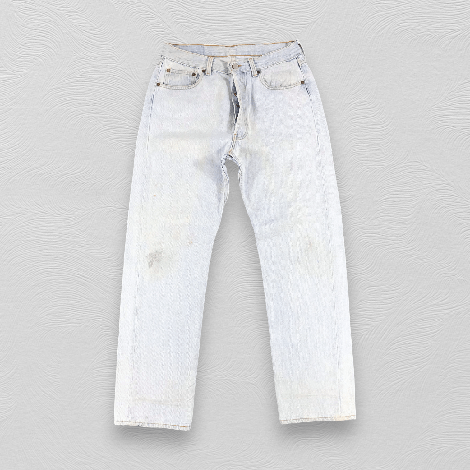 Levi's Vintage 90s Levis 501 Jeans Light Wash Denim KJ315 Size US 30 / EU 46 - 1 Thumbnail