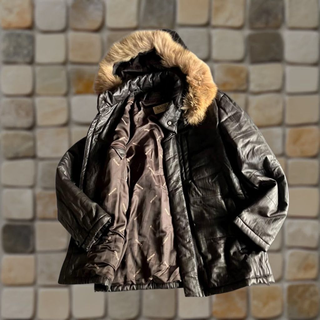 Balmain BALMAIN 15ss Side Zip Hooded Jacket | Grailed