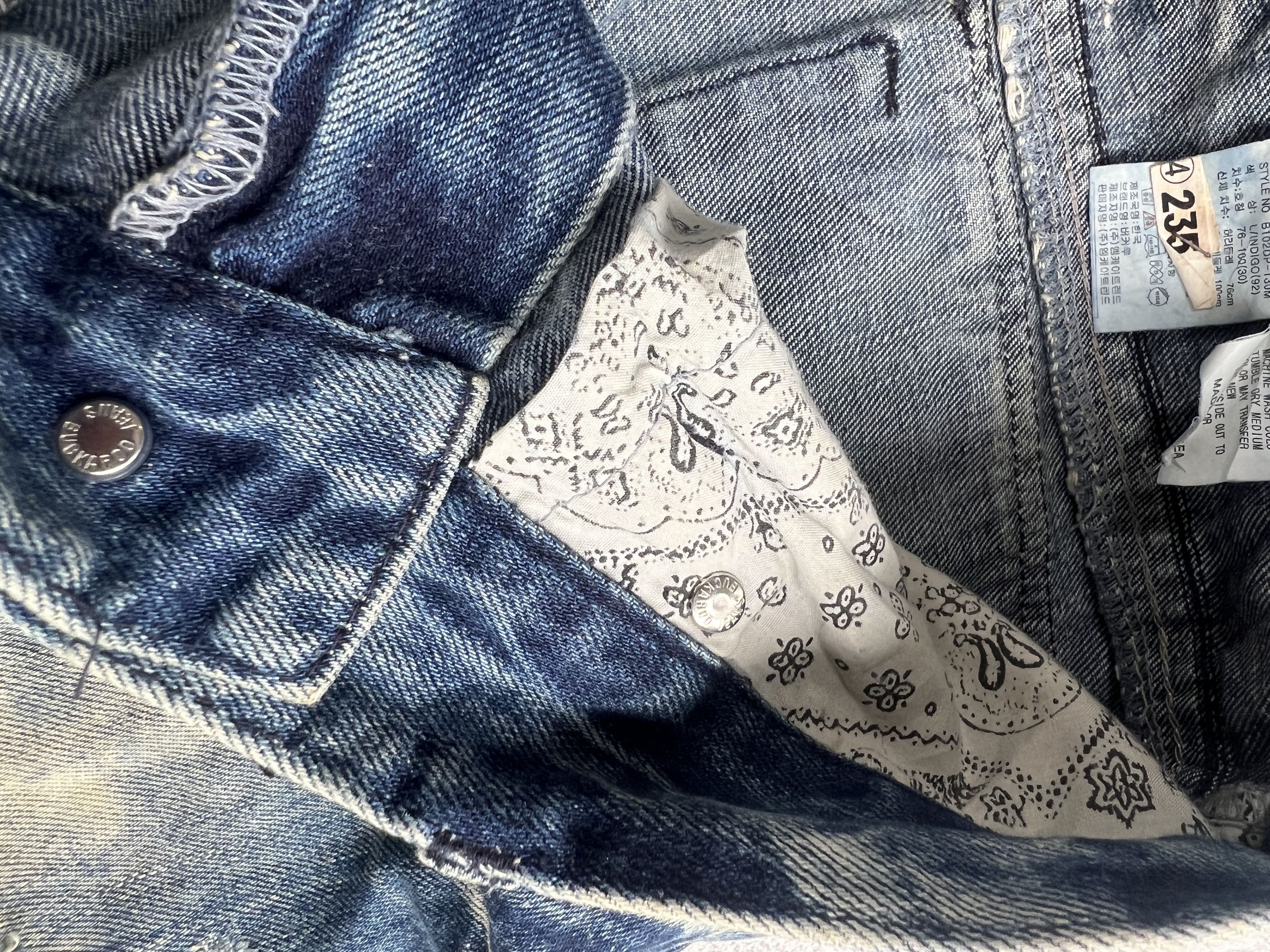 BUCKAROO 2000s Buckaroo Japanese Ripped Mudwash Jeans y2k Lgb Ifsix Size US 30 / EU 46 - 5 Thumbnail