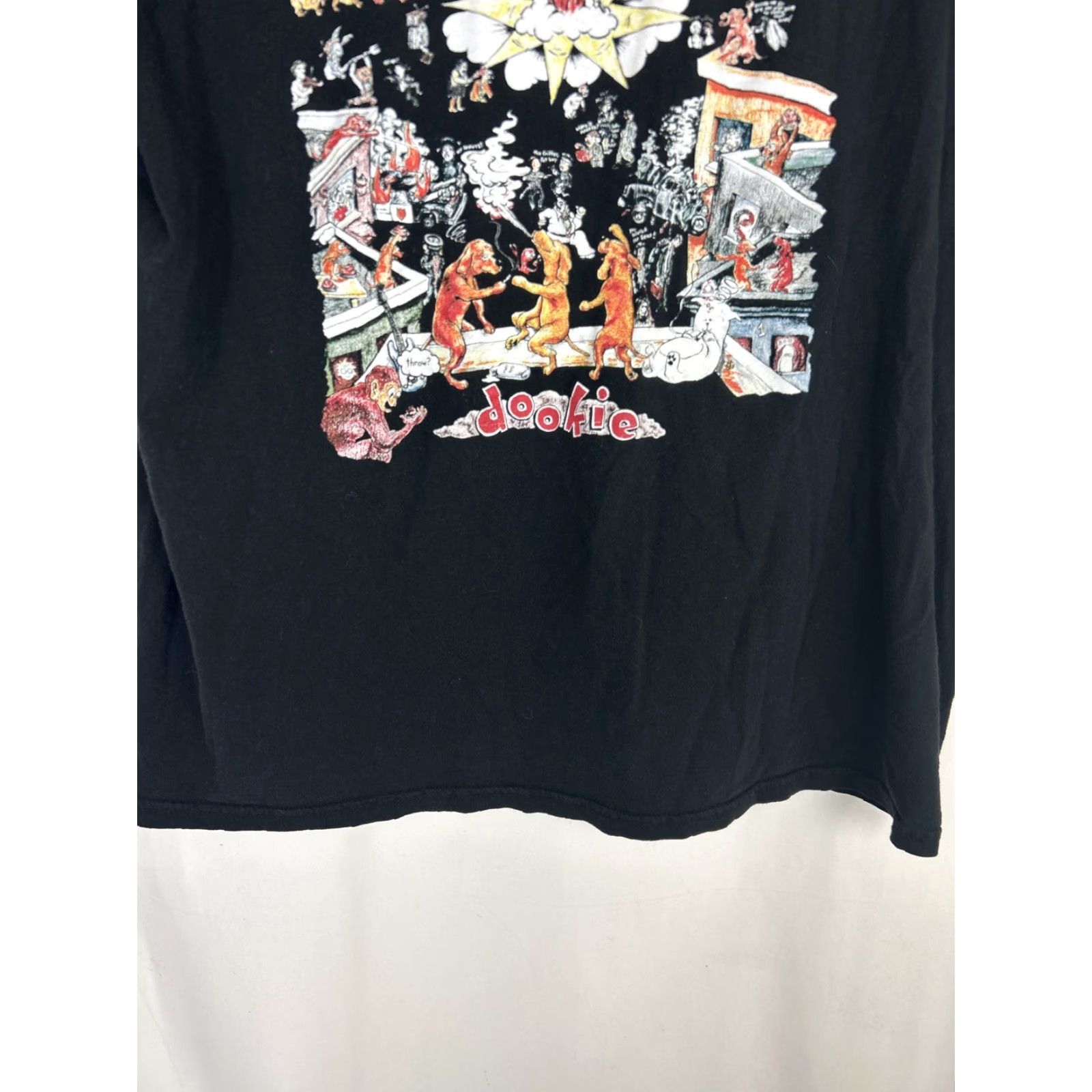 Mad Engine Green Day Band Dookie T-Shirt Mens XL Mad Engine Black Short Sleeve Size US XL / EU 56 / 4 - 6 Thumbnail