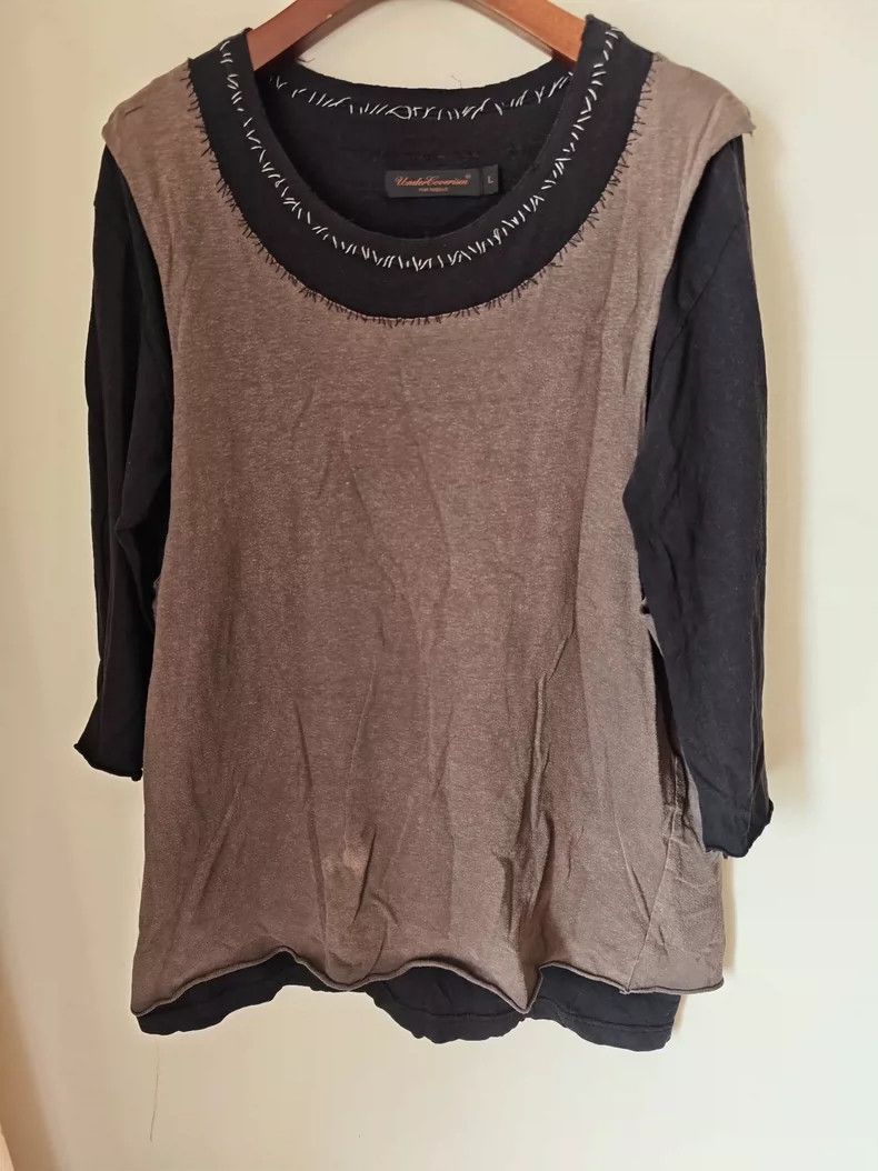 UNDERCOVER 03 SS scab stitched double quarter sleeve 2506-N