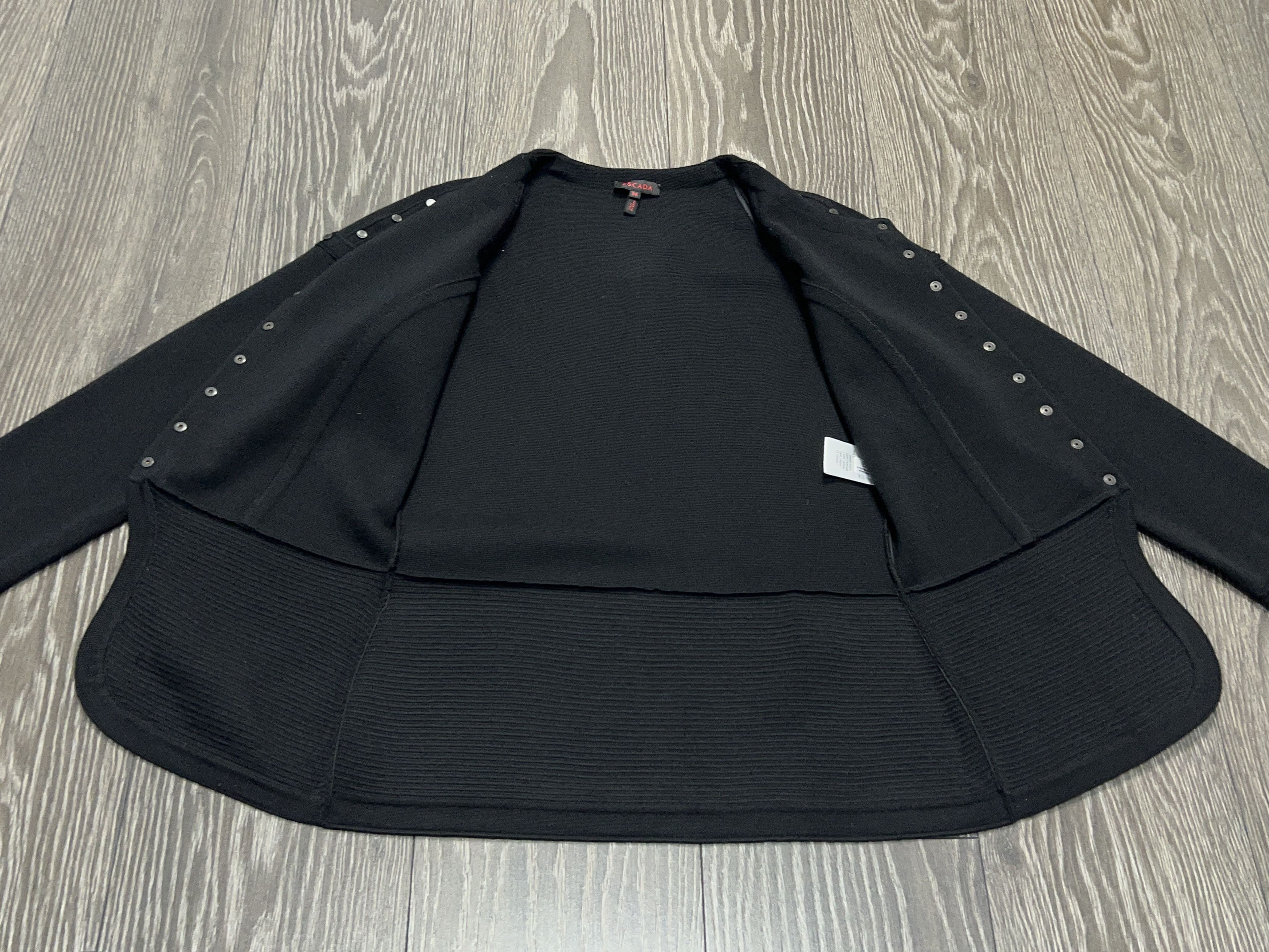Escada Sweater Cardigan Snap Button Closure Studded Size 36 S Size M / US 6-8 / IT 42-44 - 10 Thumbnail
