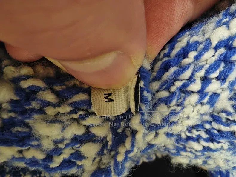 Loewe Loewe Blue and White Snowflake Large Logo Sweater Size US M / EU 48-50 / 2 - 4 Thumbnail