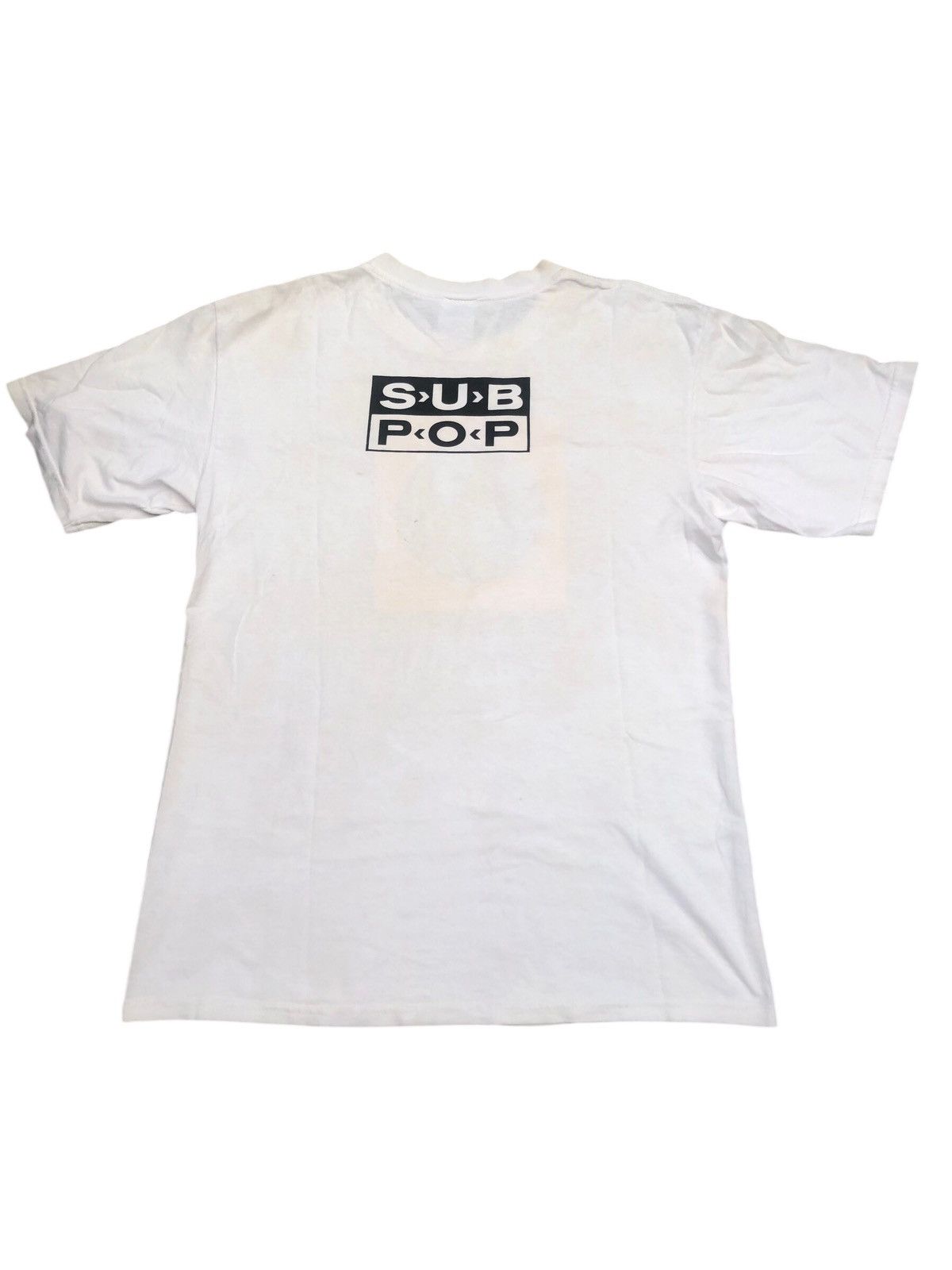 Band Tees Vintage 90s SUB POP Grunge Nirvana Kurt Cobain T-Shirt Size US M / EU 48-50 / 2 - 2 Thumbnail