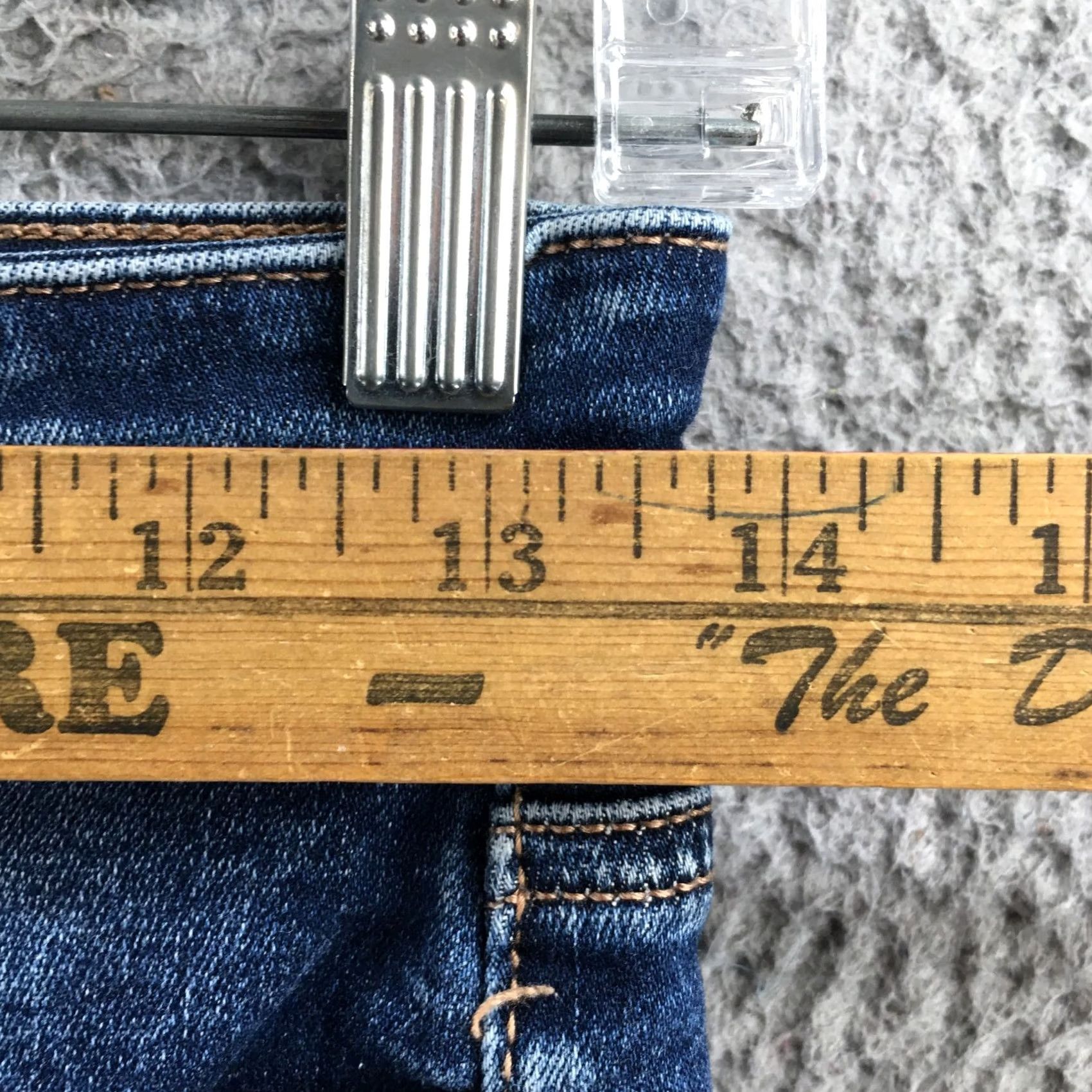 American Eagle Outfitters American Eagle Outfitters Jegging Jeans Women 2S 27x25.5 Blue Denim Distressed Regular Waist 27 Inseam 25.5 Cotton Blend Denim Size 26" / US 2 / IT 38 - 7 Thumbnail