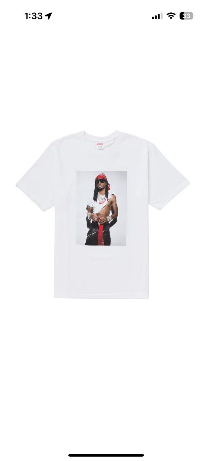 Supreme Supreme Playboi Carti Tee Size US L / EU 52-54 / 3 - 3 Thumbnail