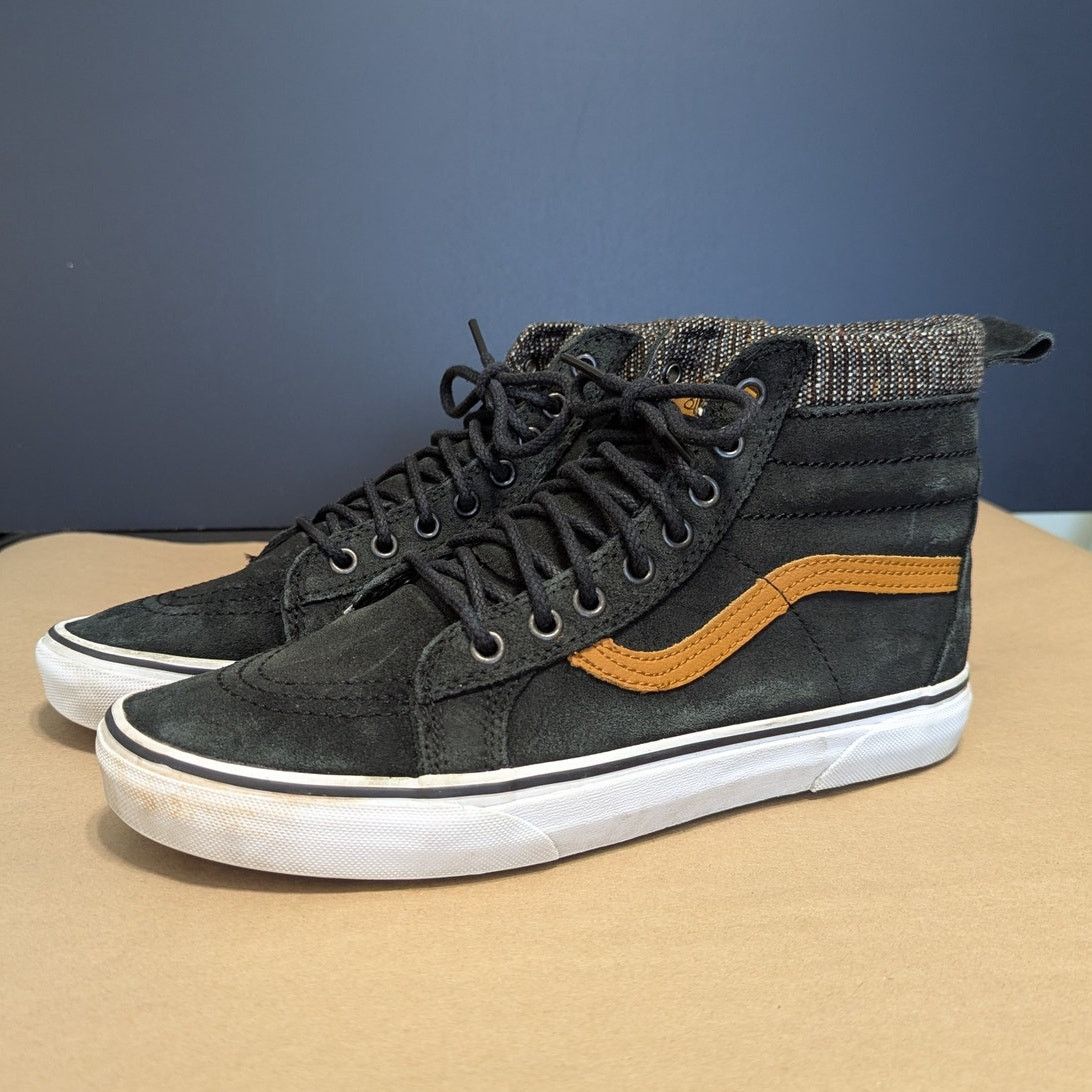 Vans VANS SK8-HI MTE Black Tweed Sneakers Suede Leather Mens 8.5 Size US 8.5 / EU 41-42 - 2 Thumbnail
