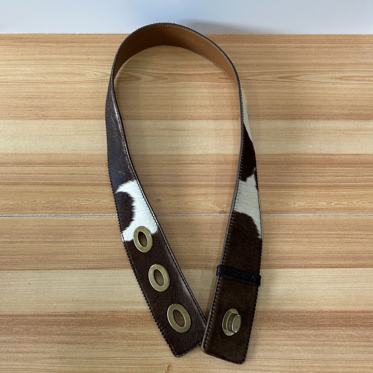 Miu Miu Miu Miu Cowhide Leather Belt Size ONE SIZE - 4 Thumbnail