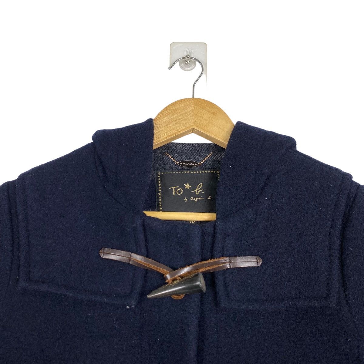 Japanese Brand Agnes B wool duffle jacket hoodie Size US L / EU 52-54 / 3 - 4 Thumbnail