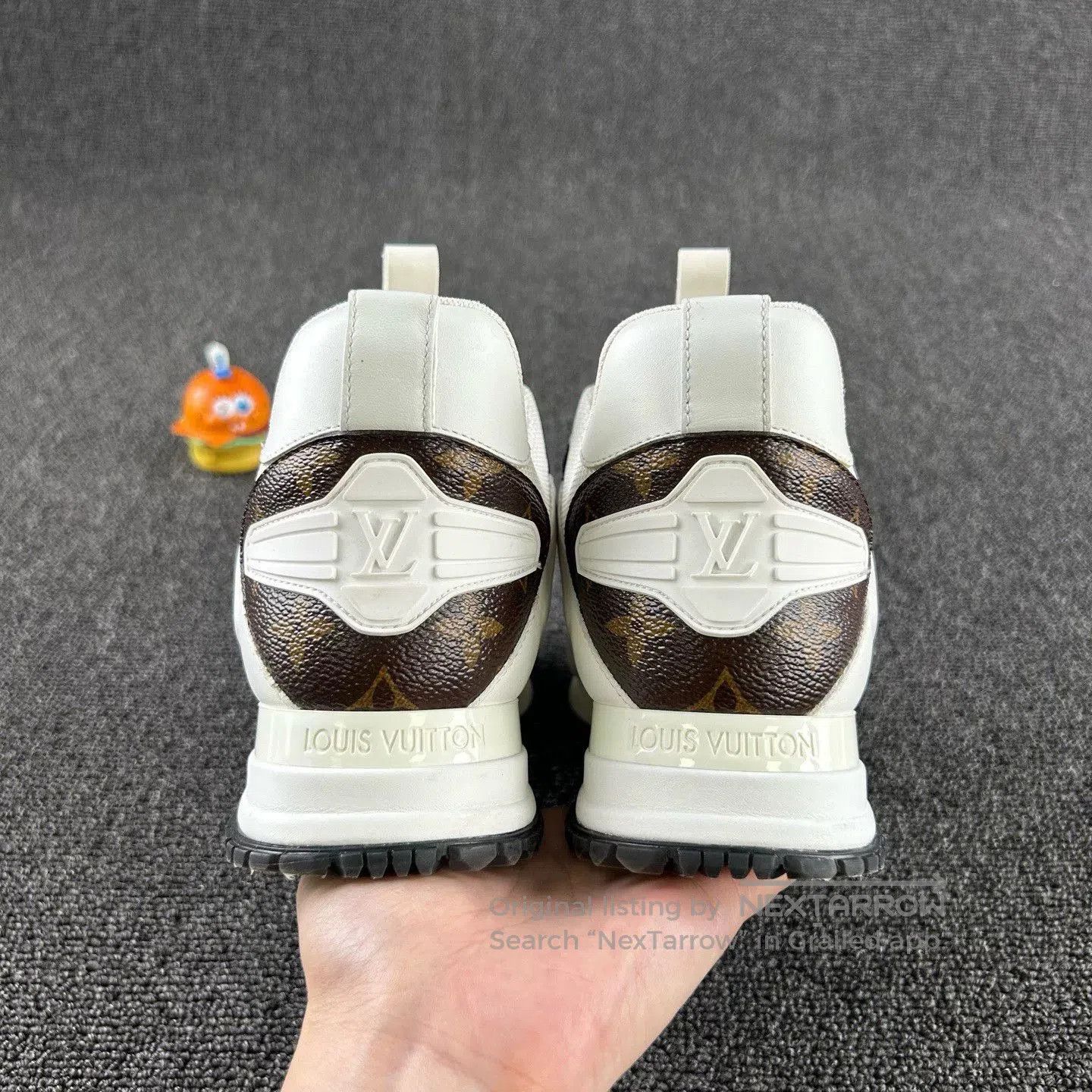 Louis Vuitton Louis Vuitton White Monogram Sneaker Size 37. Size US 6 / IT 36 - 5 Thumbnail