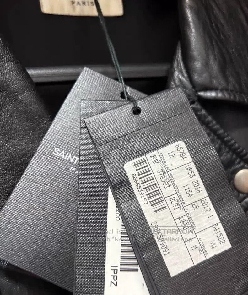 Saint Laurent Paris Saint Laurent Paris Candy Rainbow Sharkskin Jacket Size US M / EU 48-50 / 2 - 2 Thumbnail