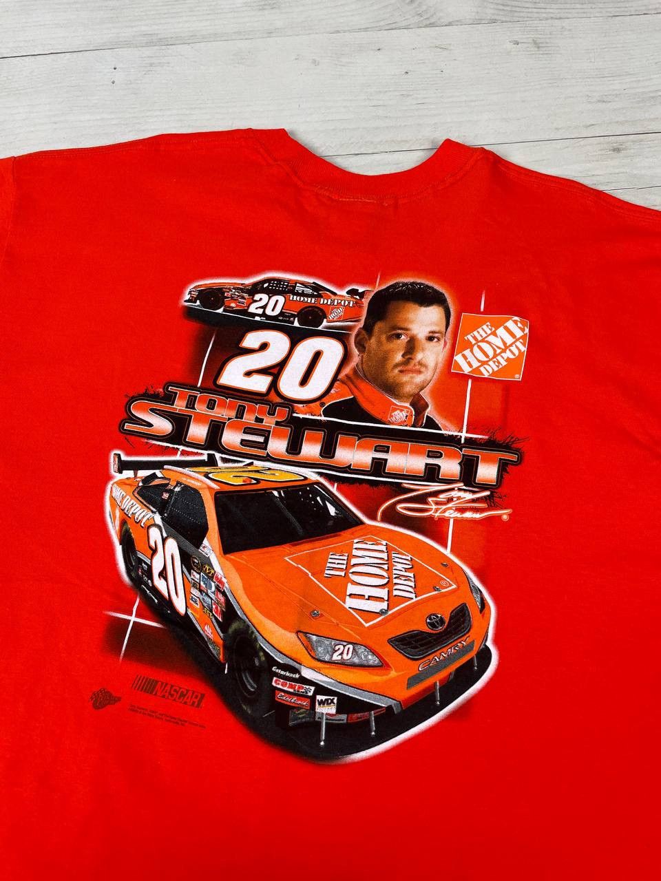 NASCAR Vintage Nascar Tony Stewart #20 Racing Daytona 500 T-Shirt Size US XL / EU 56 / 4 - 15 Thumbnail