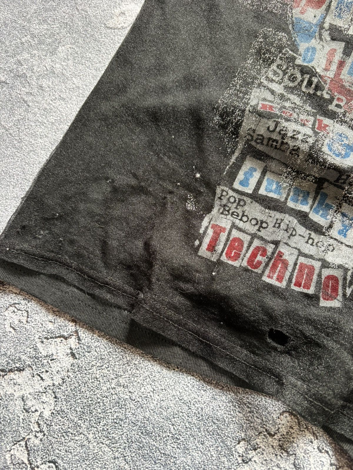 Hysteric Glamour Vintage 90s Morgan De Toi Y2K Grunge Printed Mesh Tank Top Size XS / US 0-2 / IT 36-38 - 7 Thumbnail