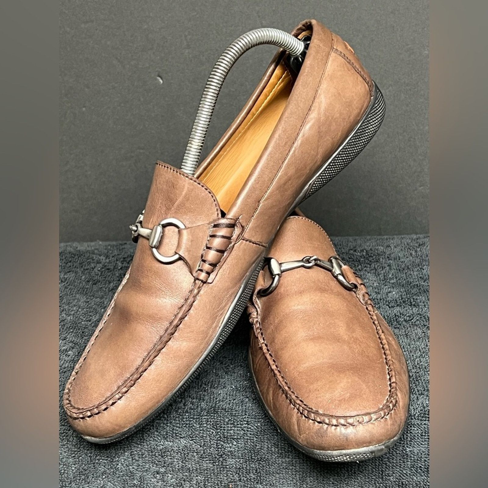 Peter Millar Peter Millar Loafers HorseBit Driving Moc Toe Brown/Leather Size US 8.5 / EU 41-42 - 5 Thumbnail