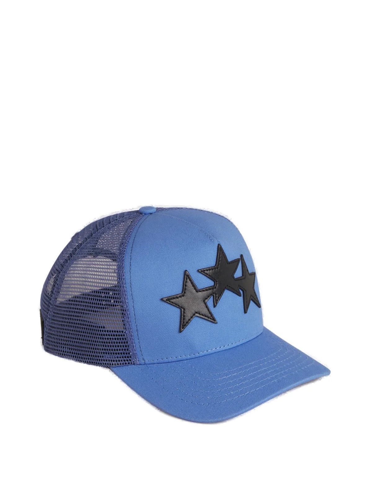 Amiri oc11z0225 Size: OS /Three Star Trucker Hat / Cap Blue/Black Size ONE SIZE - 1 Thumbnail