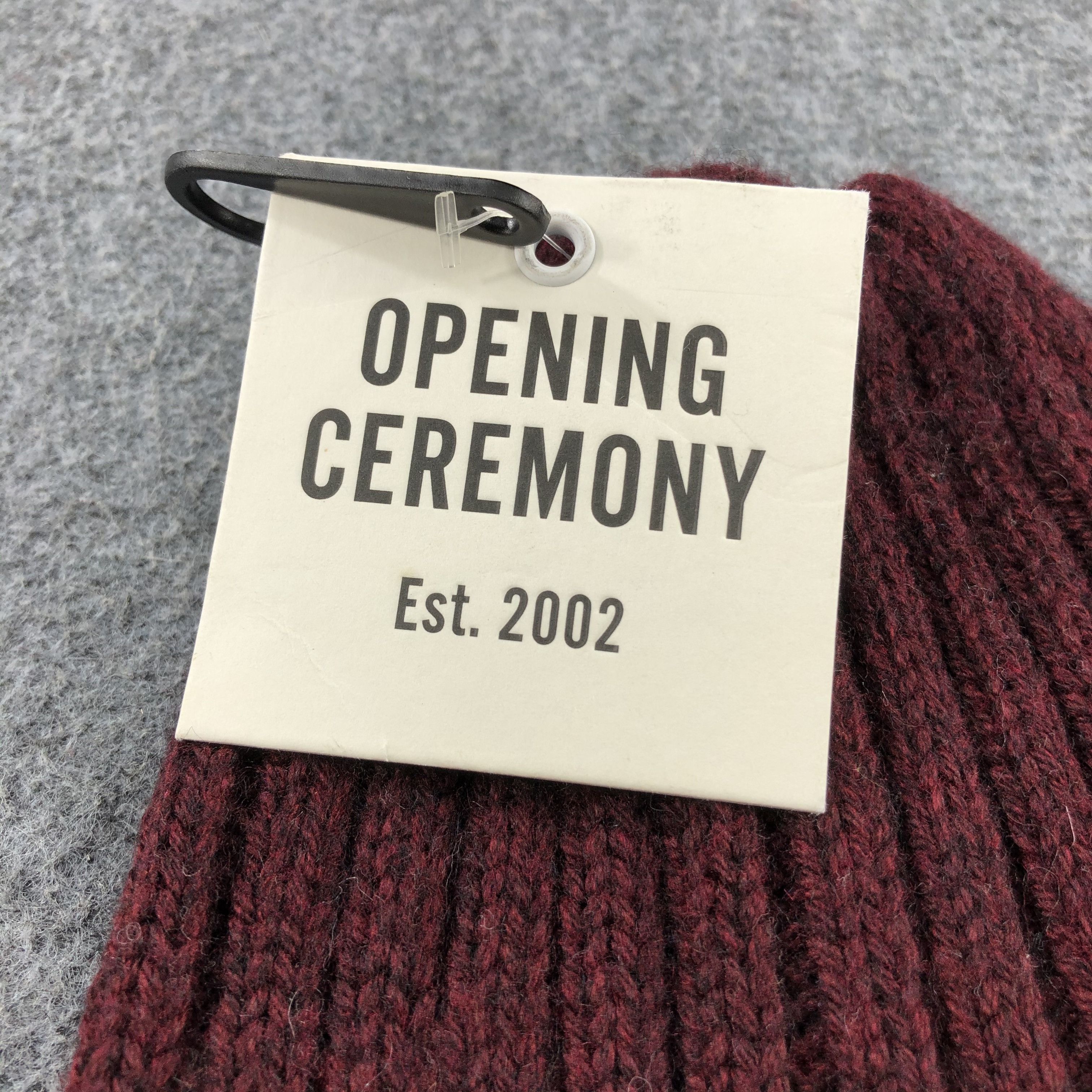 Opening Ceremony Opening Ceremony Cashmere Beanie Snowcap Snow Hat B466 Size ONE SIZE - 5 Thumbnail