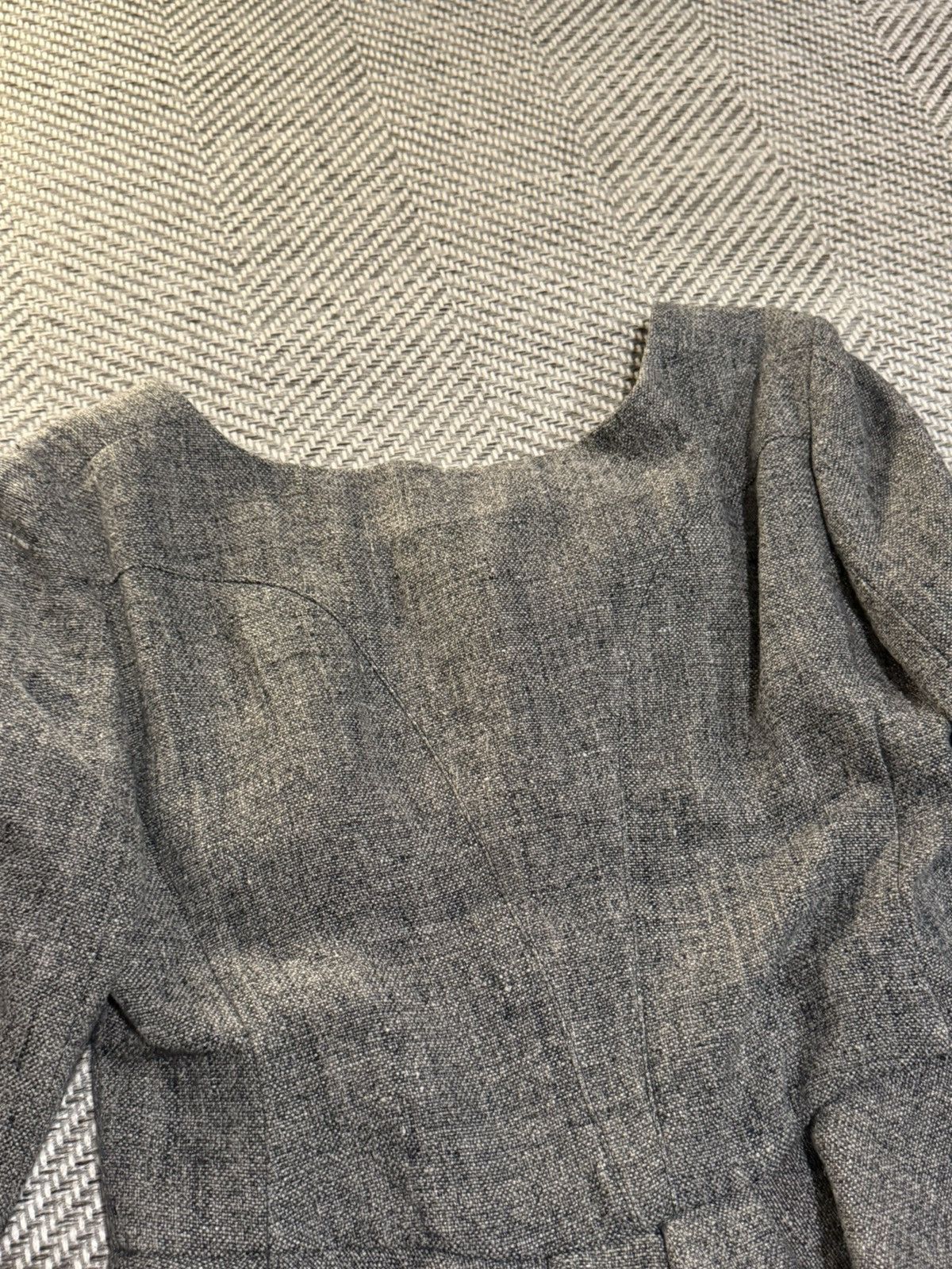 Balenciaga BALENCIAGA 00s OLD STRUCTURED BLOUSON ZIPPED JACKET Size S / US 4 / IT 40 - 6 Thumbnail