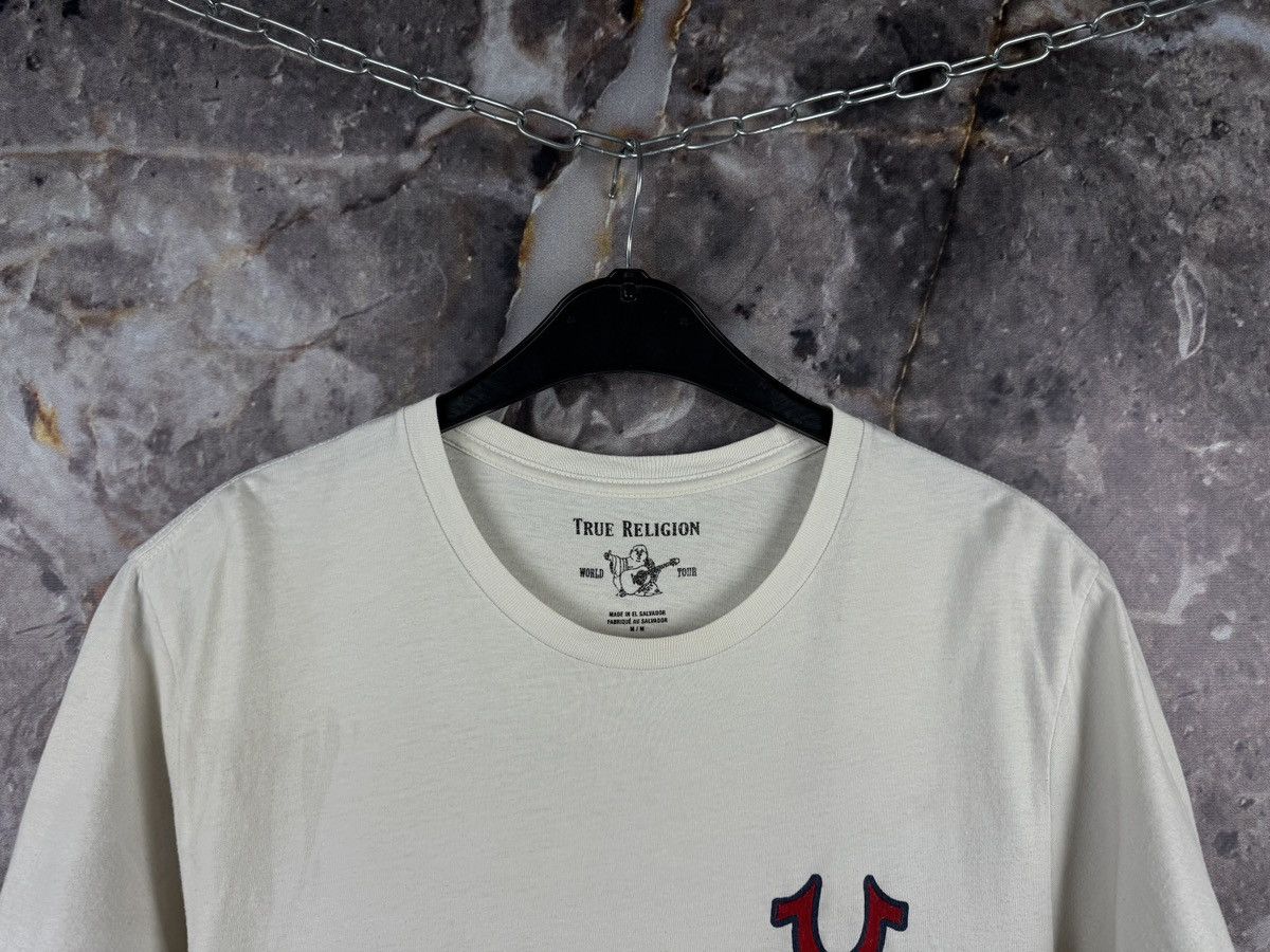 True Religion True Religion Buddha Graphic T-Shirt Cream Tee Big Logo Size US M / EU 48-50 / 2 - 3 Thumbnail