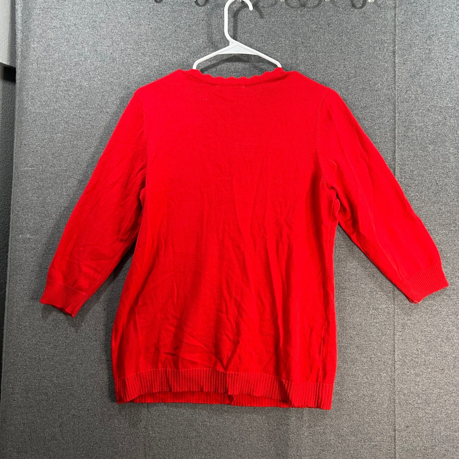 Isaac Mizrahi Isaac Mizrahi Live 3/4 Sleeve Sweater Cardigan Bright Size S / US 4 / IT 40 - 2 Thumbnail