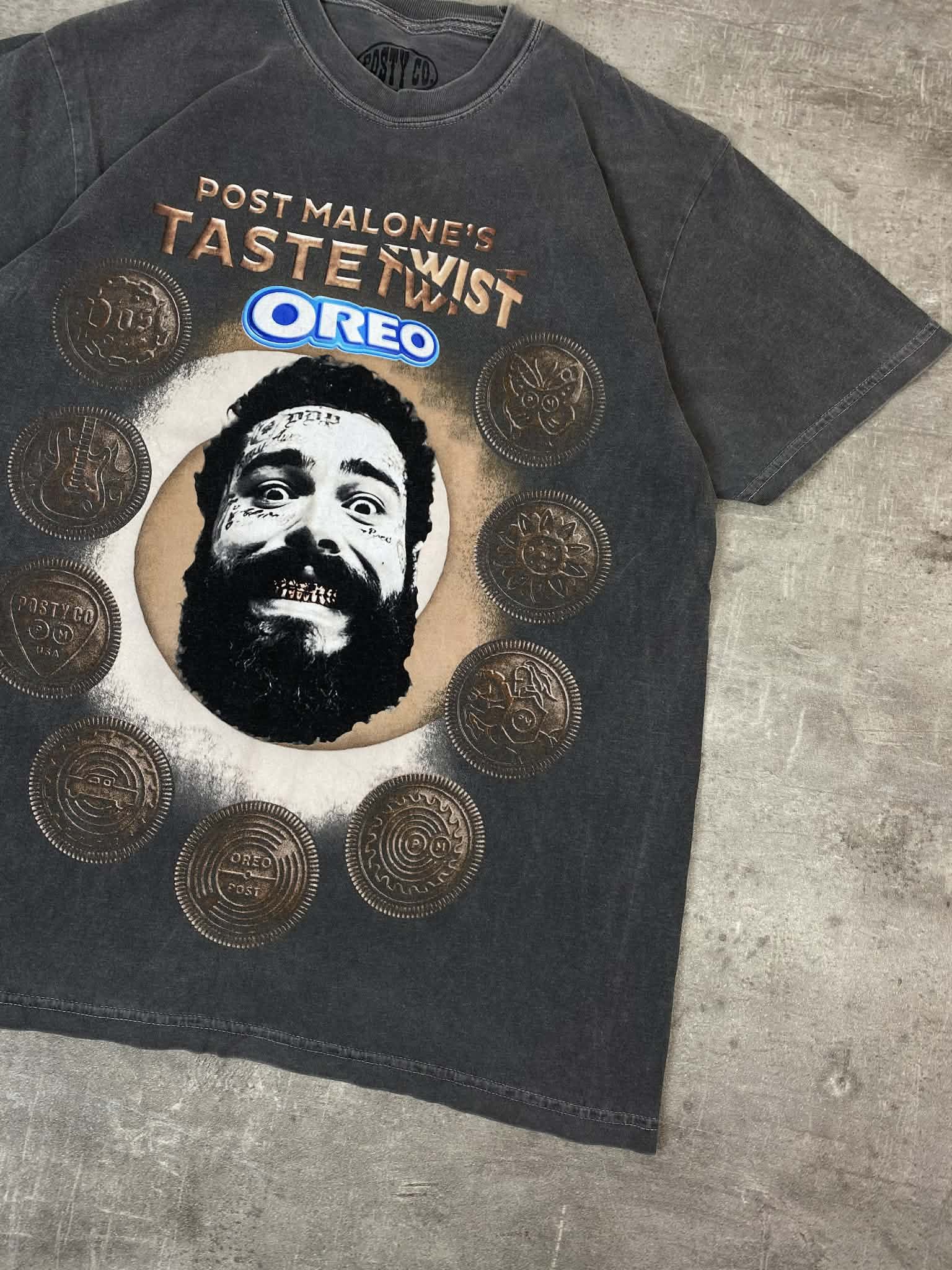 Vintage Post Malone Oreo Washed T-shirt Size M Size US M / EU 48-50 / 2 - 4 Thumbnail