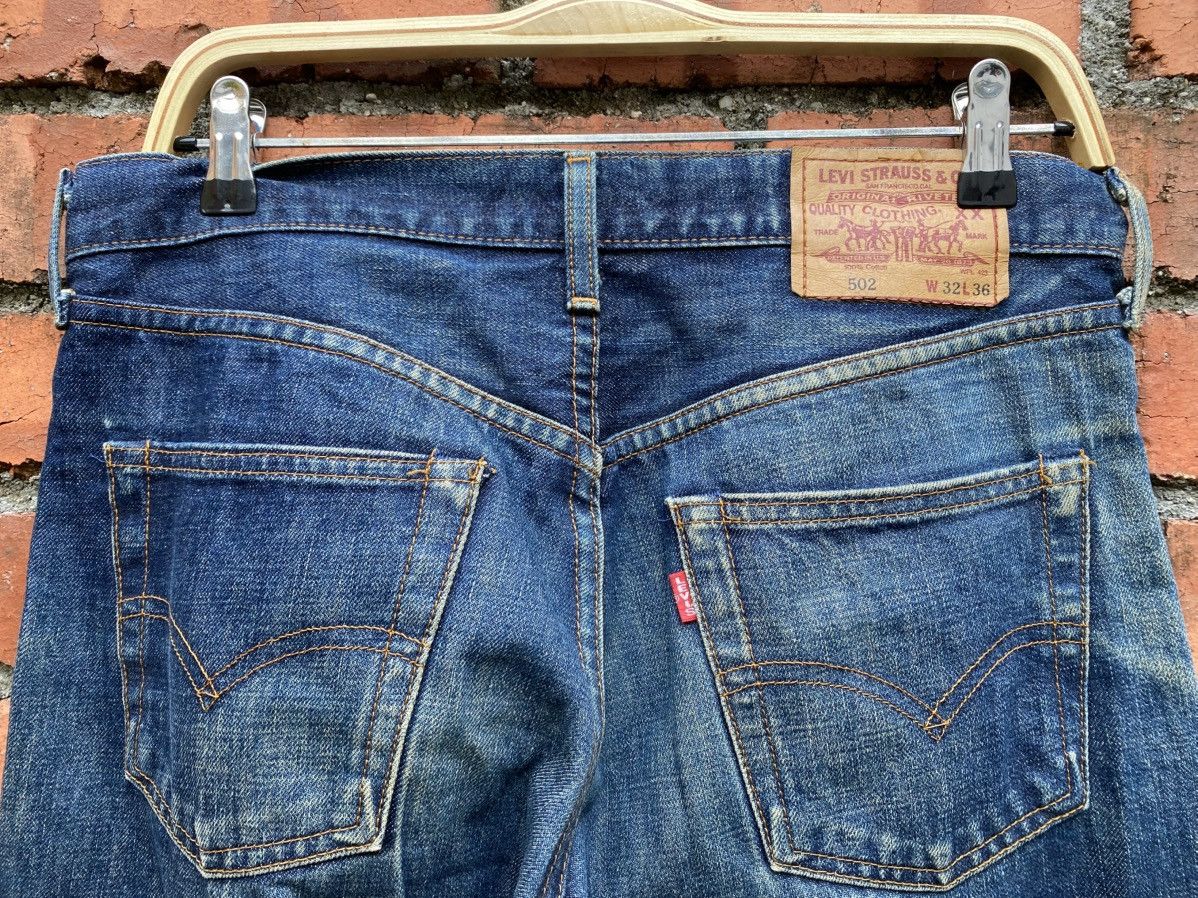 Levi's Vintage Clothing W32x29.5 Vintage levi's 502 redline big E denime distressed Size US 32 / EU 48 - 8 Thumbnail