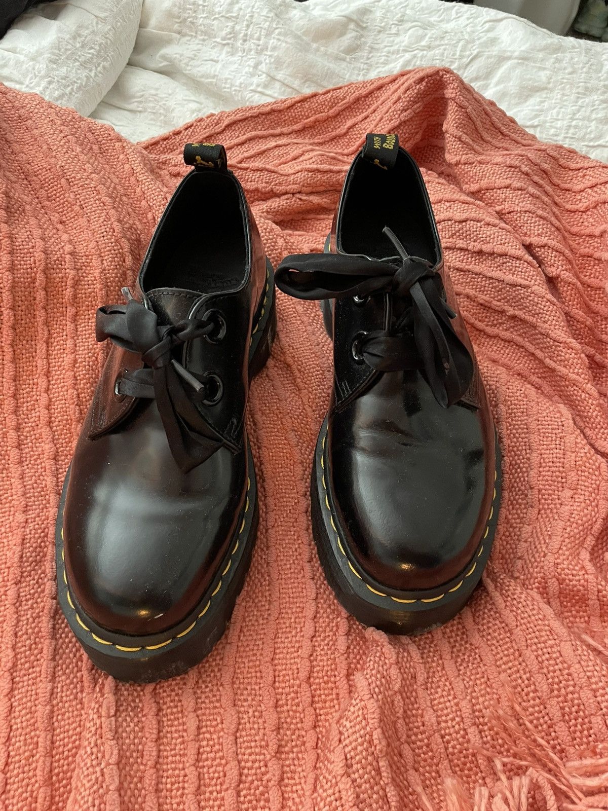Dr. Martens Dr. Marten holly platform loafers Size US 9 / IT 39 - 1 Thumbnail
