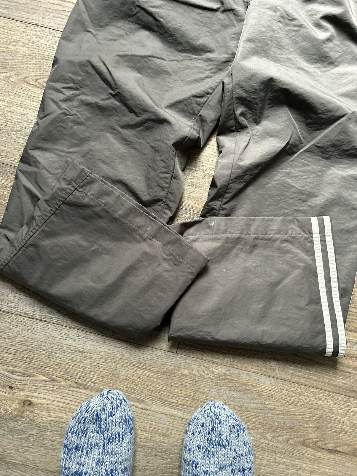 Nike × Vintage Vintage Nike Parashute Track Pants Drill 90s Size US 32 / EU 48 - 11 Thumbnail