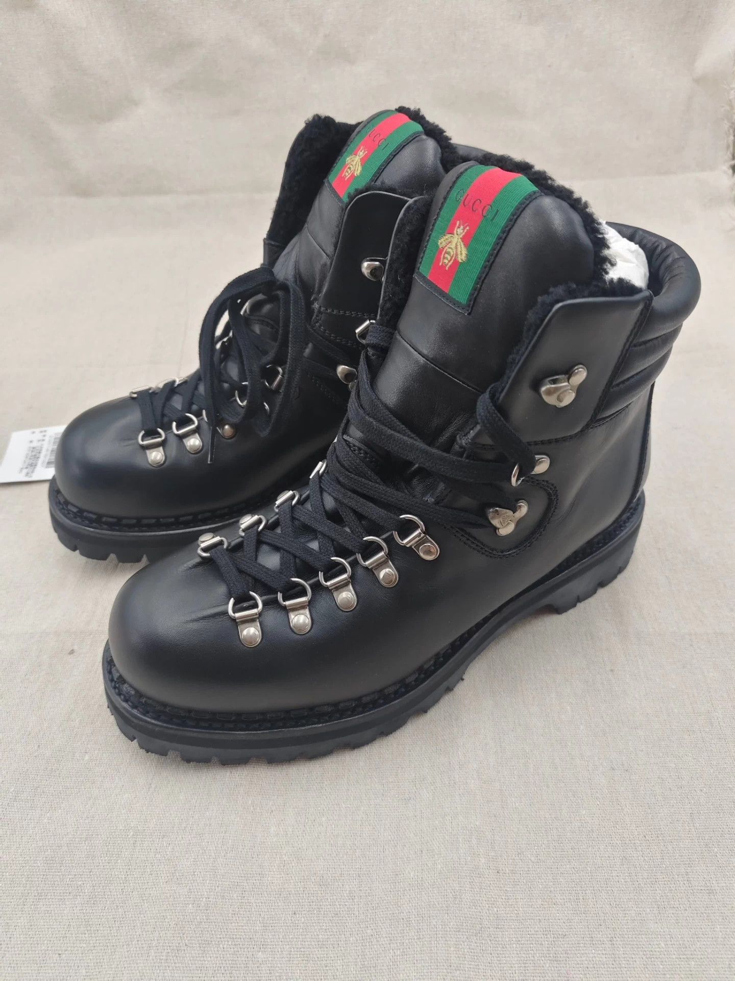 Gucci Gucci, brand new Gucci bee-themed boots/Doc Martens for men Size US 11.5 / IT 41.5 - 3 Thumbnail