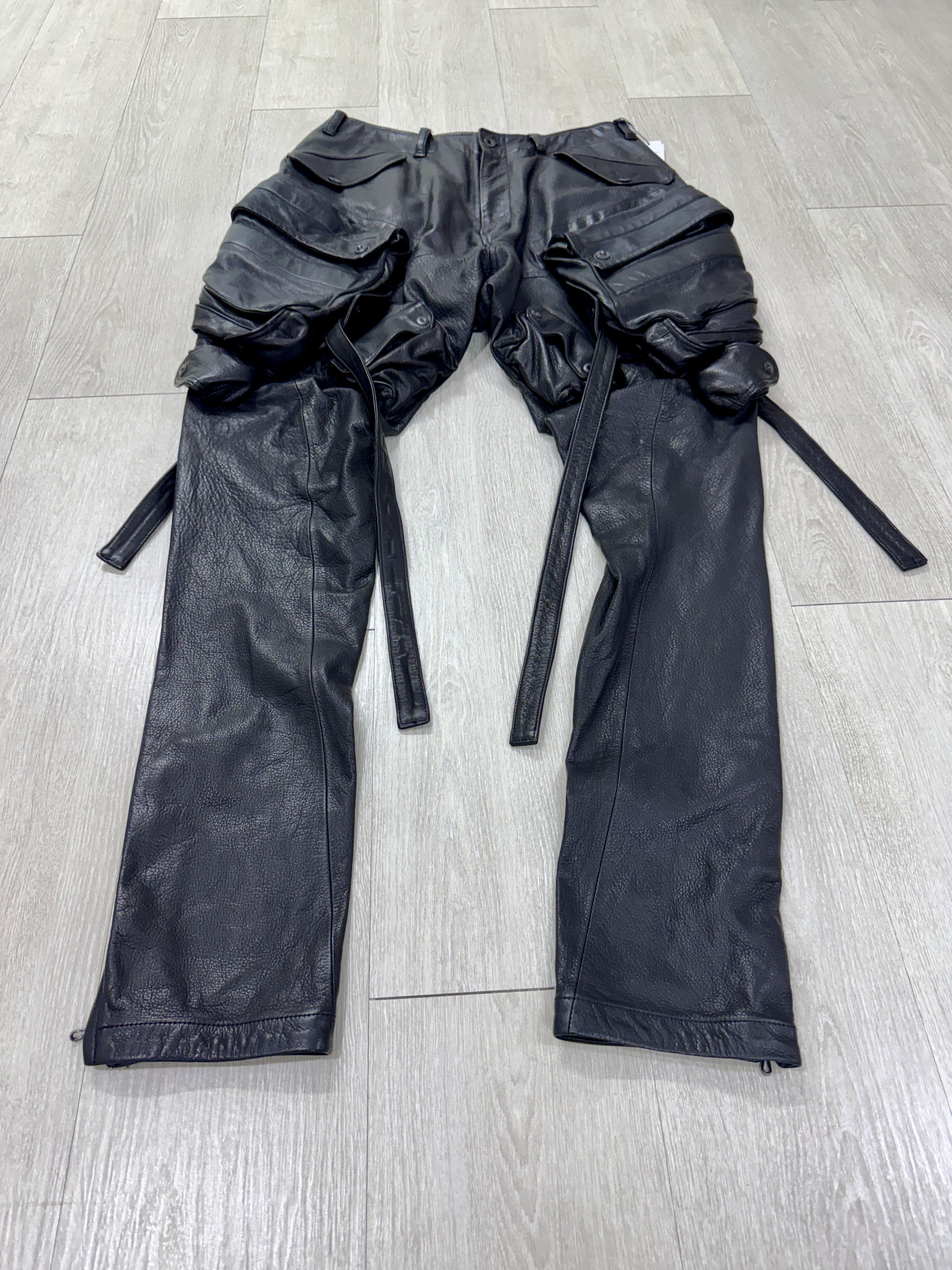 Julius Julius Gasmask Leather pants 3size Size US 32 / EU 48 - 10 Thumbnail