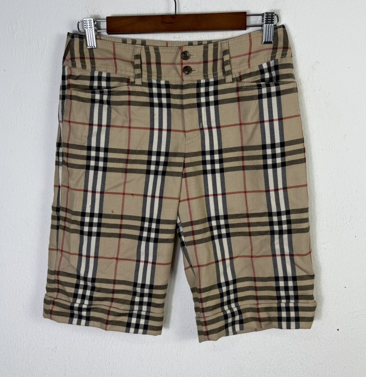 Burberry Burberry Nova Check Cropped Pants Size US 30 / EU 46 - 1 Thumbnail