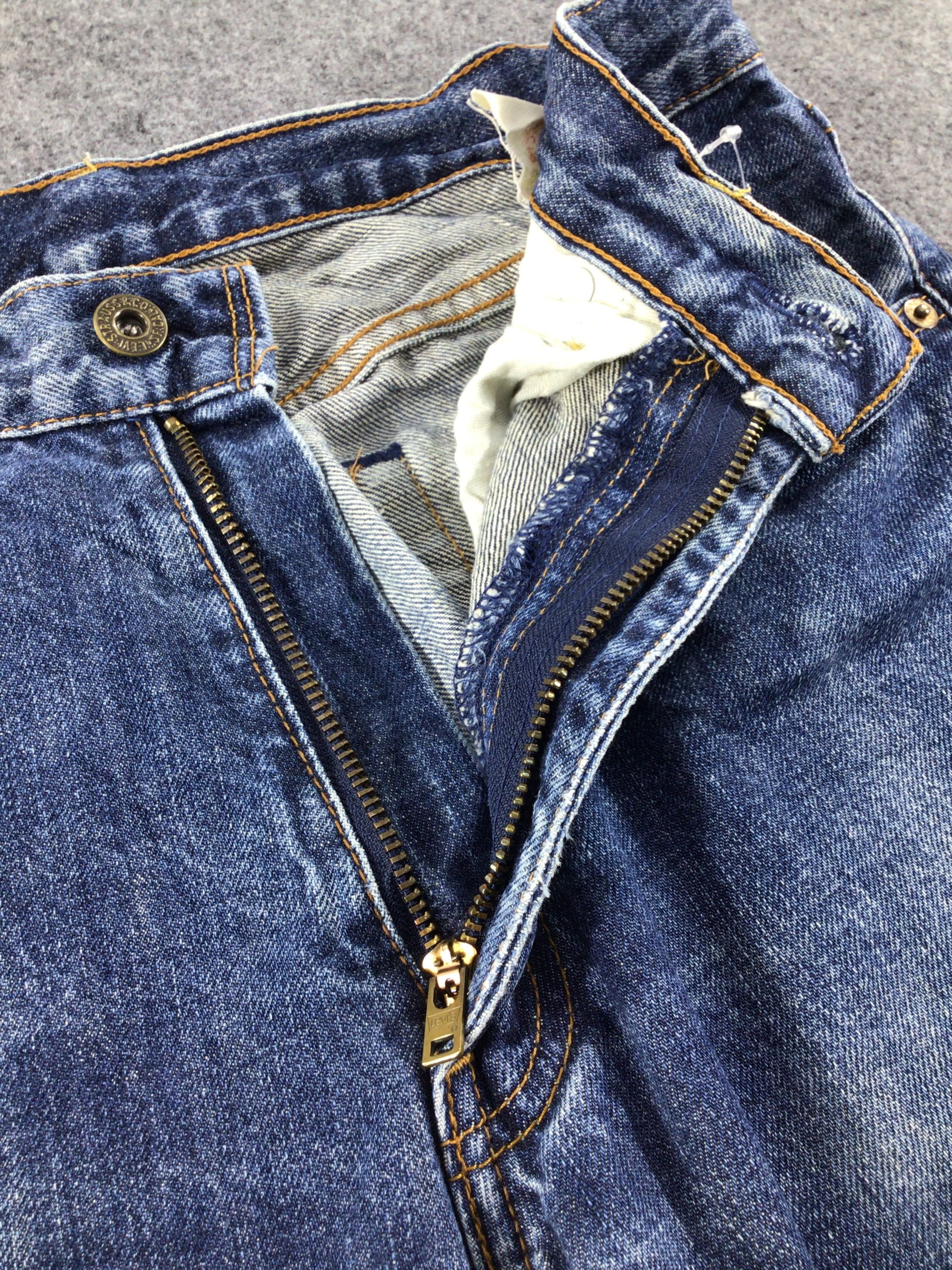 Levi's Vintage Levis 503 Jeans Faded Blue Denim KJ04 Size US 29 - 8 Thumbnail