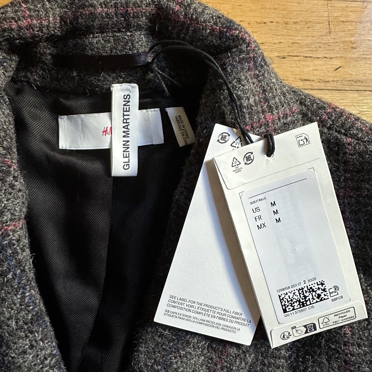 H&M TRADE Glenn martens wool blazer NWT Size M / US 6-8 / IT 42-44 - 4 Thumbnail