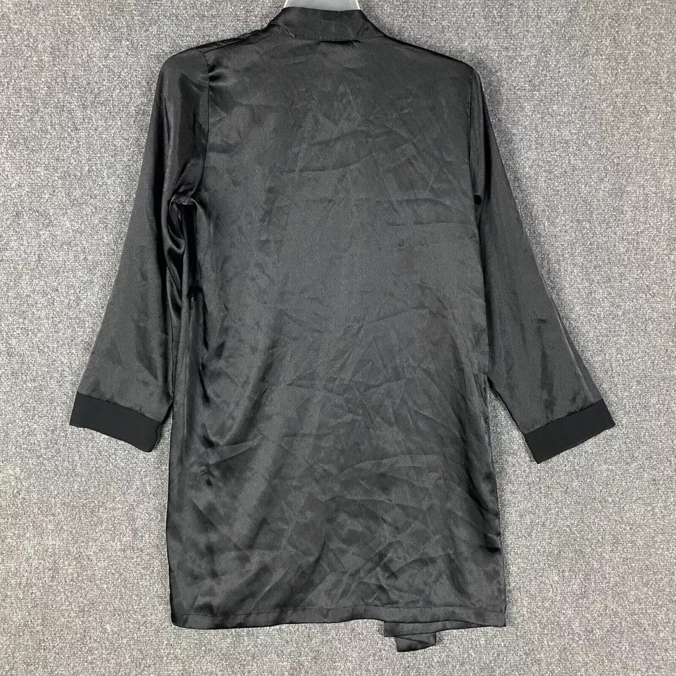 Apt. 9 Apt. 9 Intimates Robe Women's Small Polyester Black S Adults Size S / US 4 / IT 40 - 6 Thumbnail