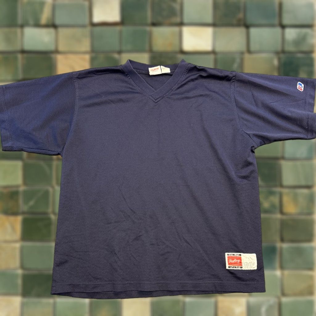 Vintage VINTAGE Rawlings Pullover Baseball Jersey Nike? Size US XL / EU 56 / 4 - 1 Thumbnail