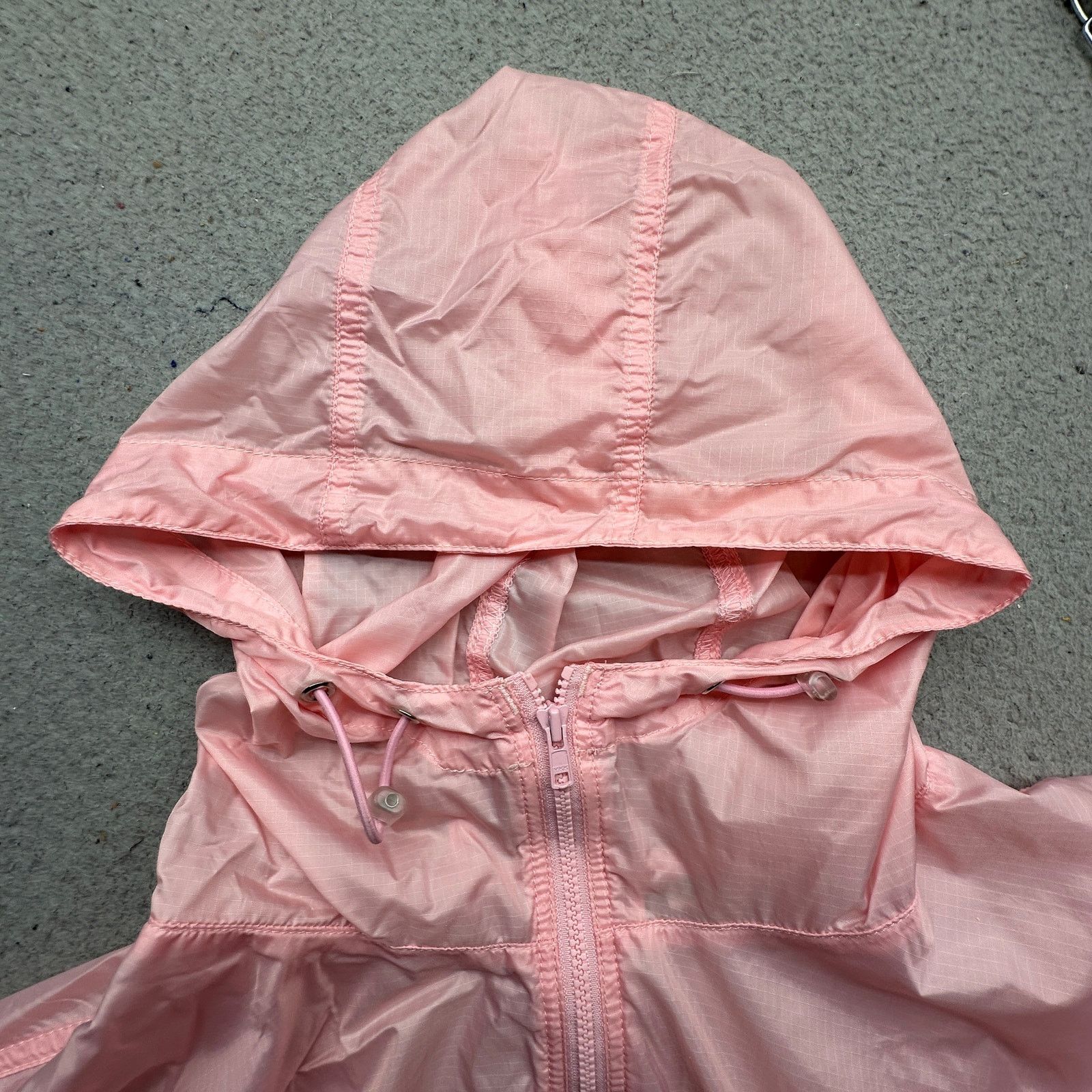L.L. Bean LL Bean Pink Ripstop Hooded Windbreaker Jacket Womens Large Size L / US 10 / IT 46 - 10 Thumbnail