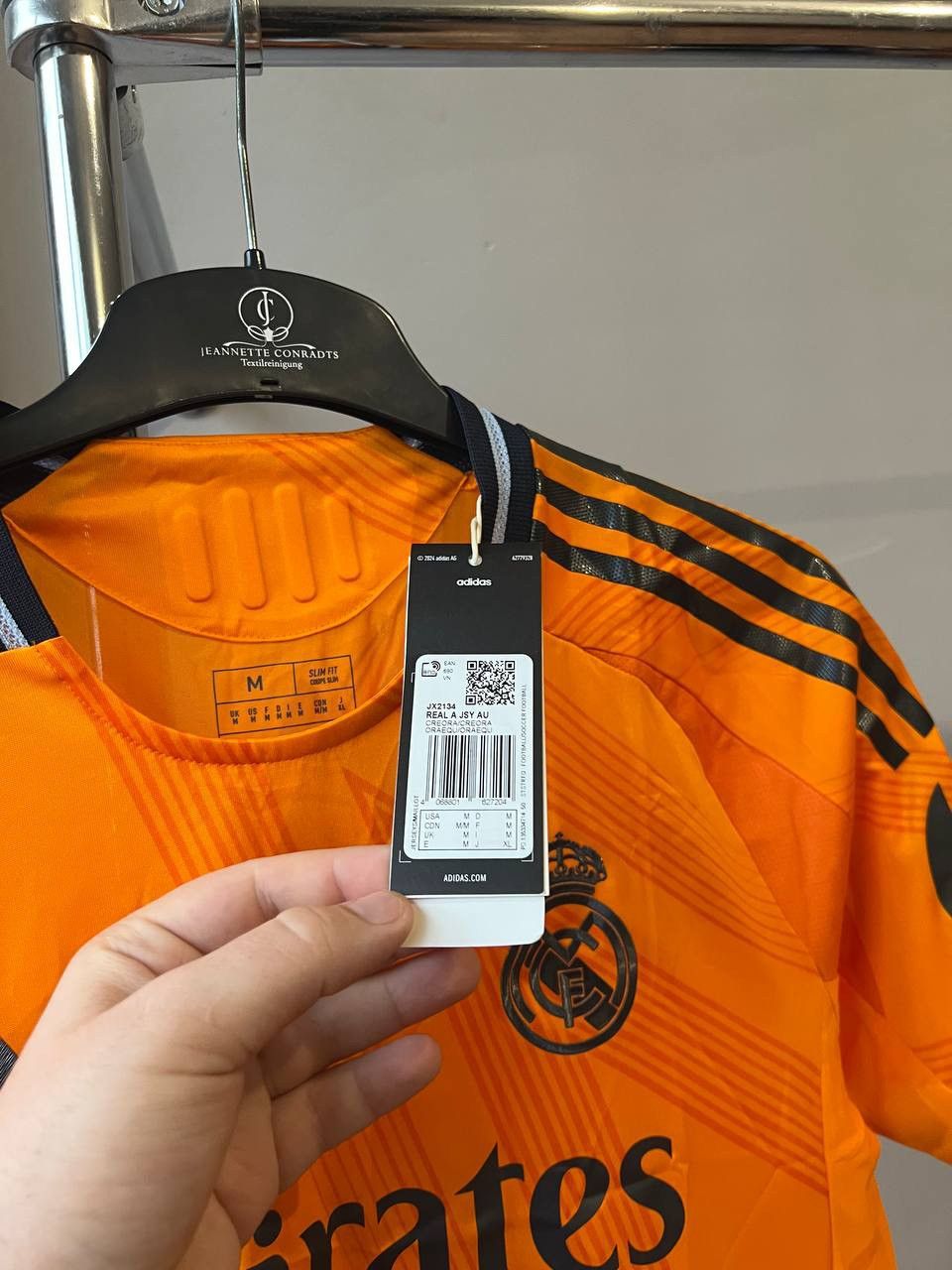 Adidas NEW! 2024/25 REAL MADRID #5 BELLINGHAM AWAY SOCCER JERSEY M Size US M / EU 48-50 / 2 - 9 Thumbnail