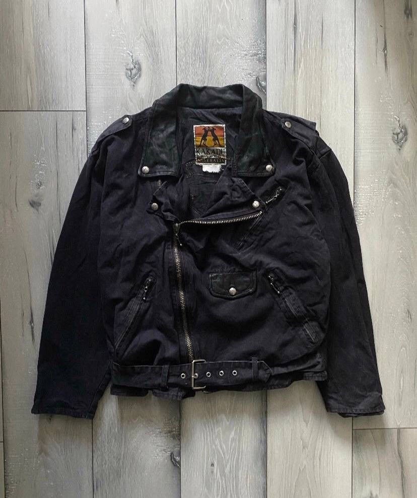 Vintage Y2k Harley Davidson Black Genuine Leather top Motorcycle Jacket