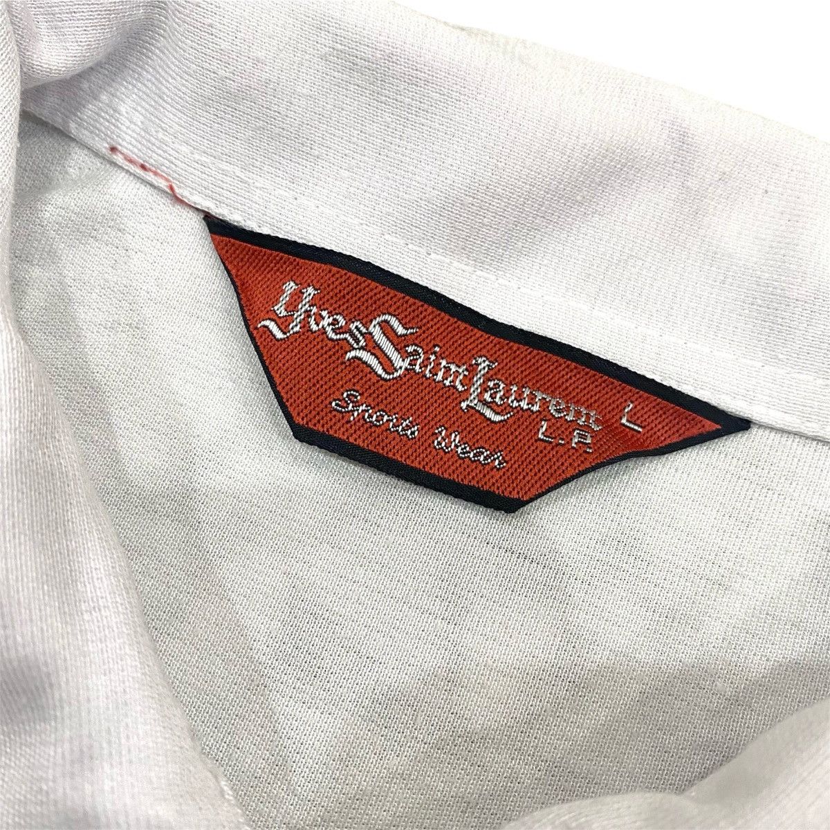 Vintage 90s YSL Yves Saint Laurent Sports Wear Polo Shirt